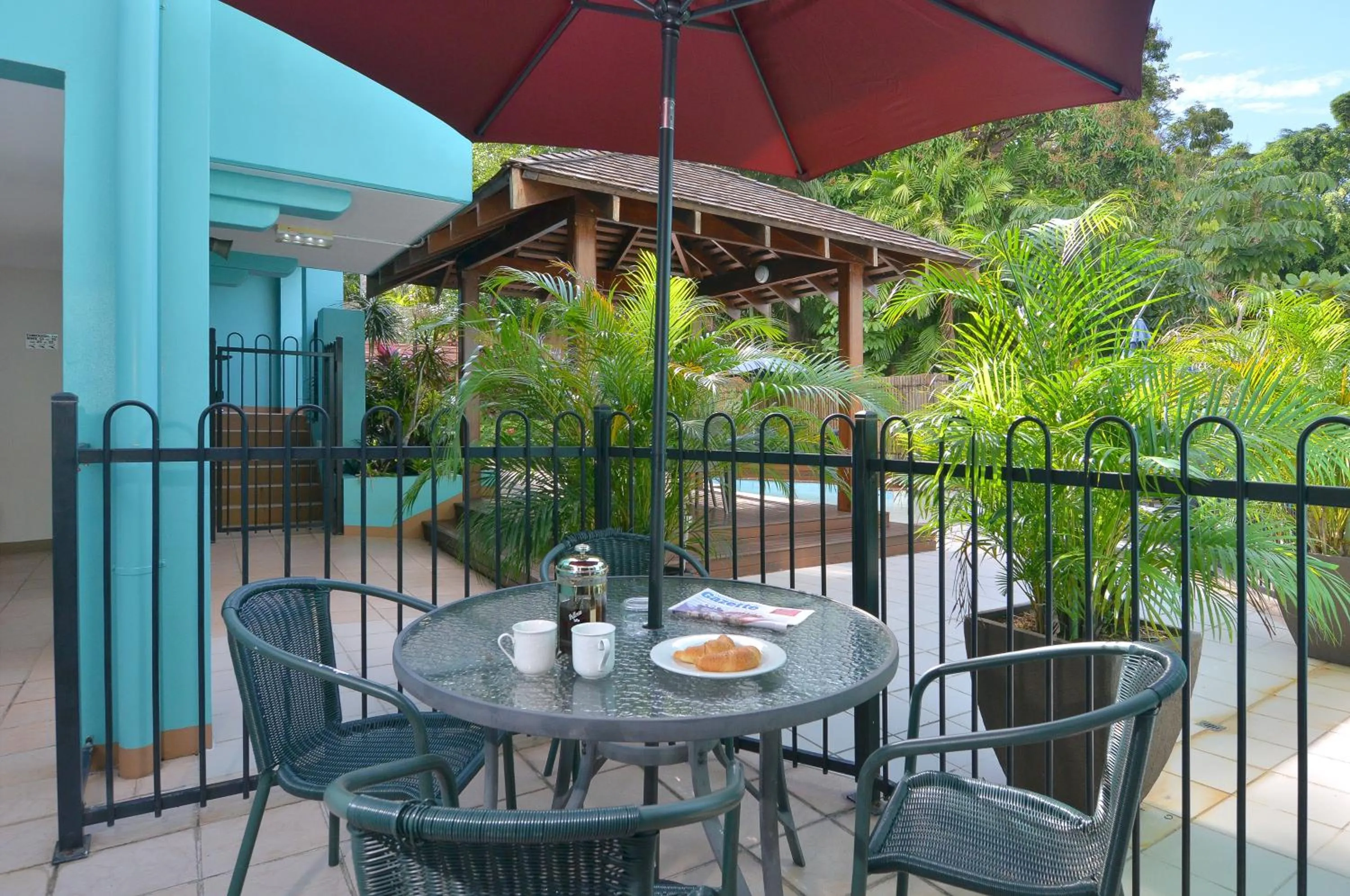 Patio in Le Cher Du Monde Adults Only