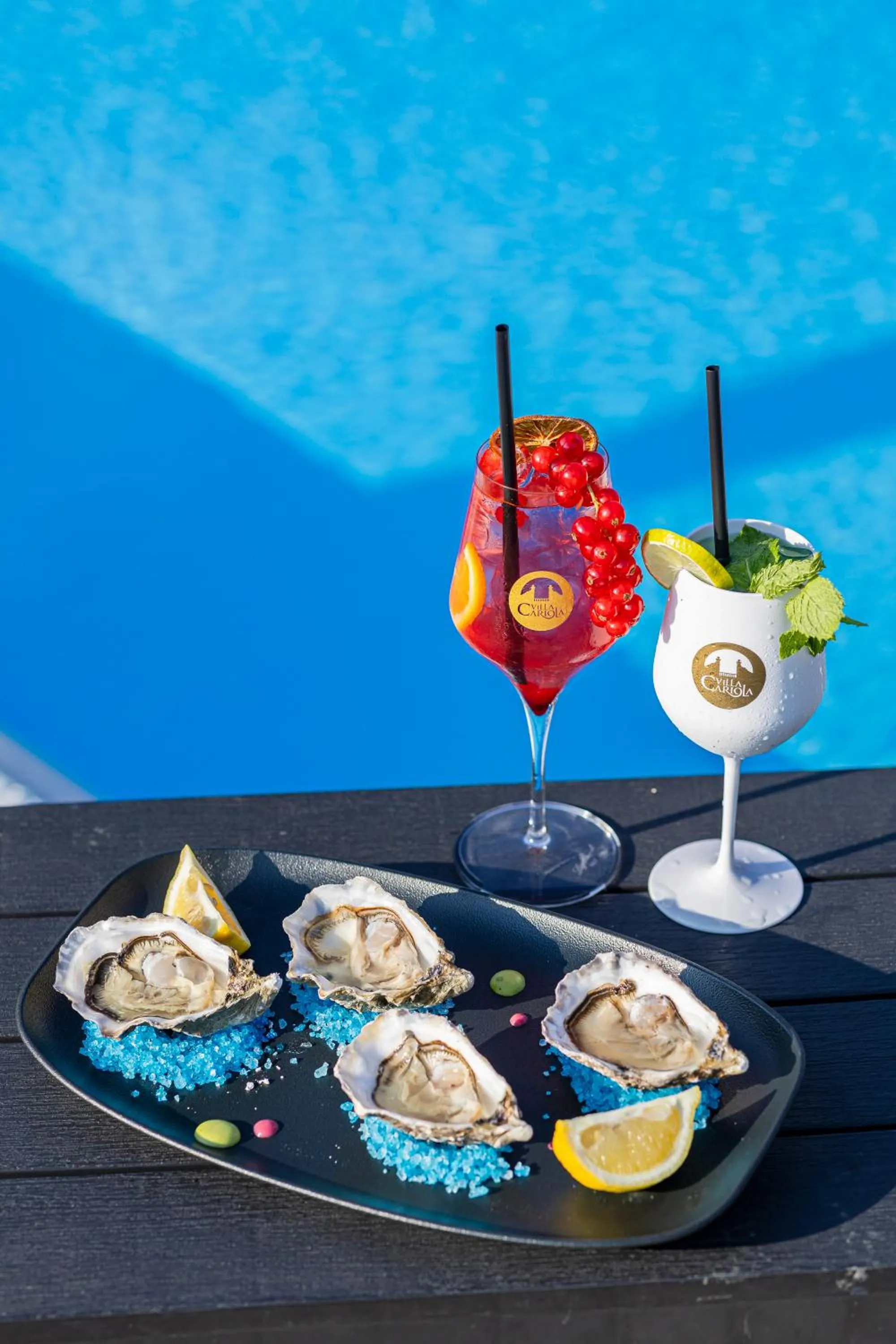 Food and drinks in Hotel Villa Cariola