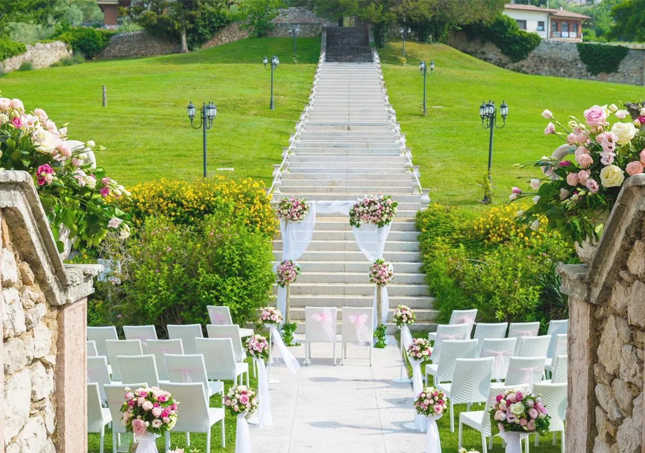 Garden in Hotel Villa Cariola