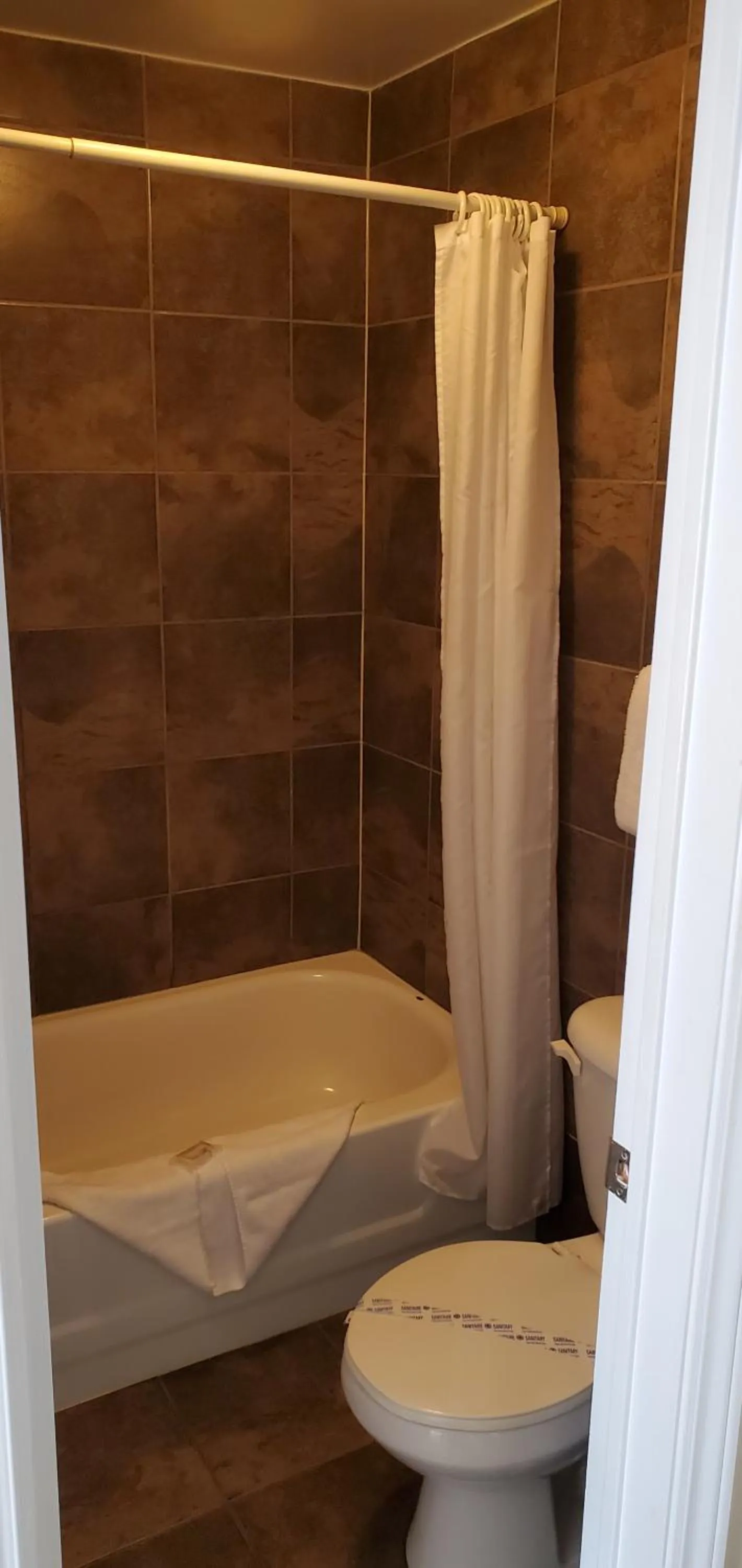 Toilet in Motel Falcon