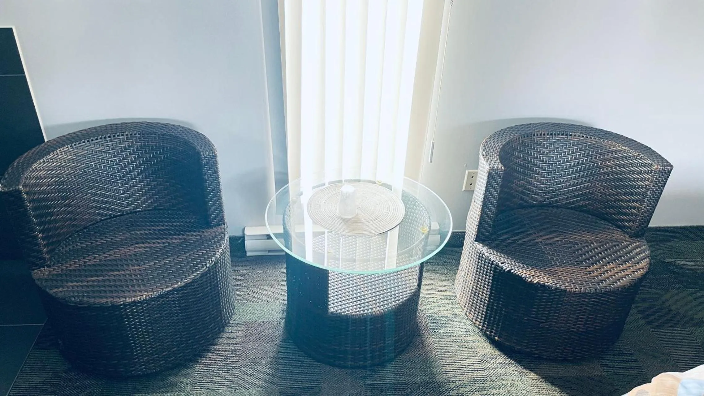 Living room in Motel Falcon