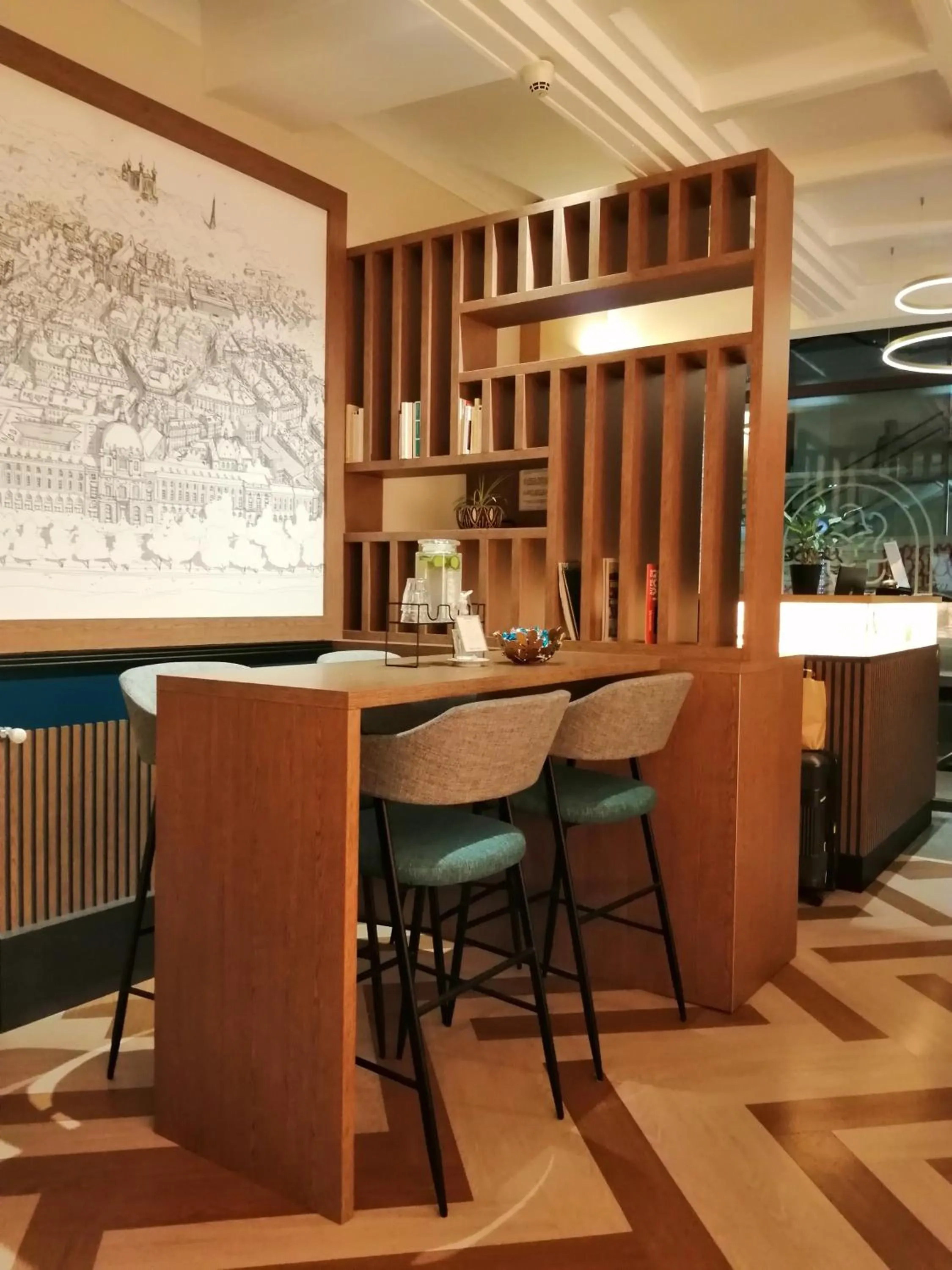 Lobby or reception in Lyo Hôtel - Centre Lyon Perrache