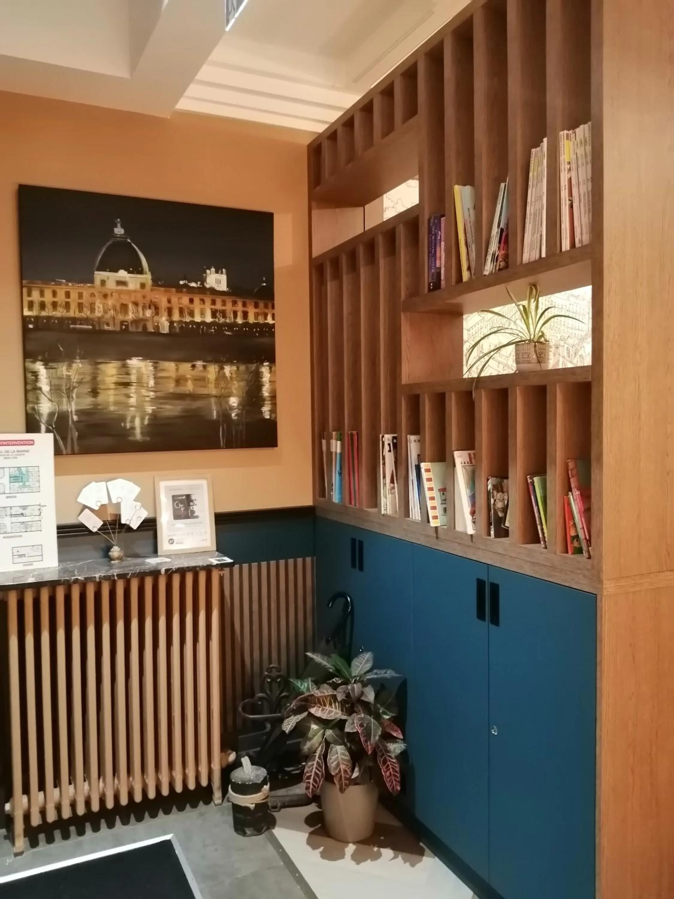 Lobby or reception in Lyo Hôtel - Centre Lyon Perrache