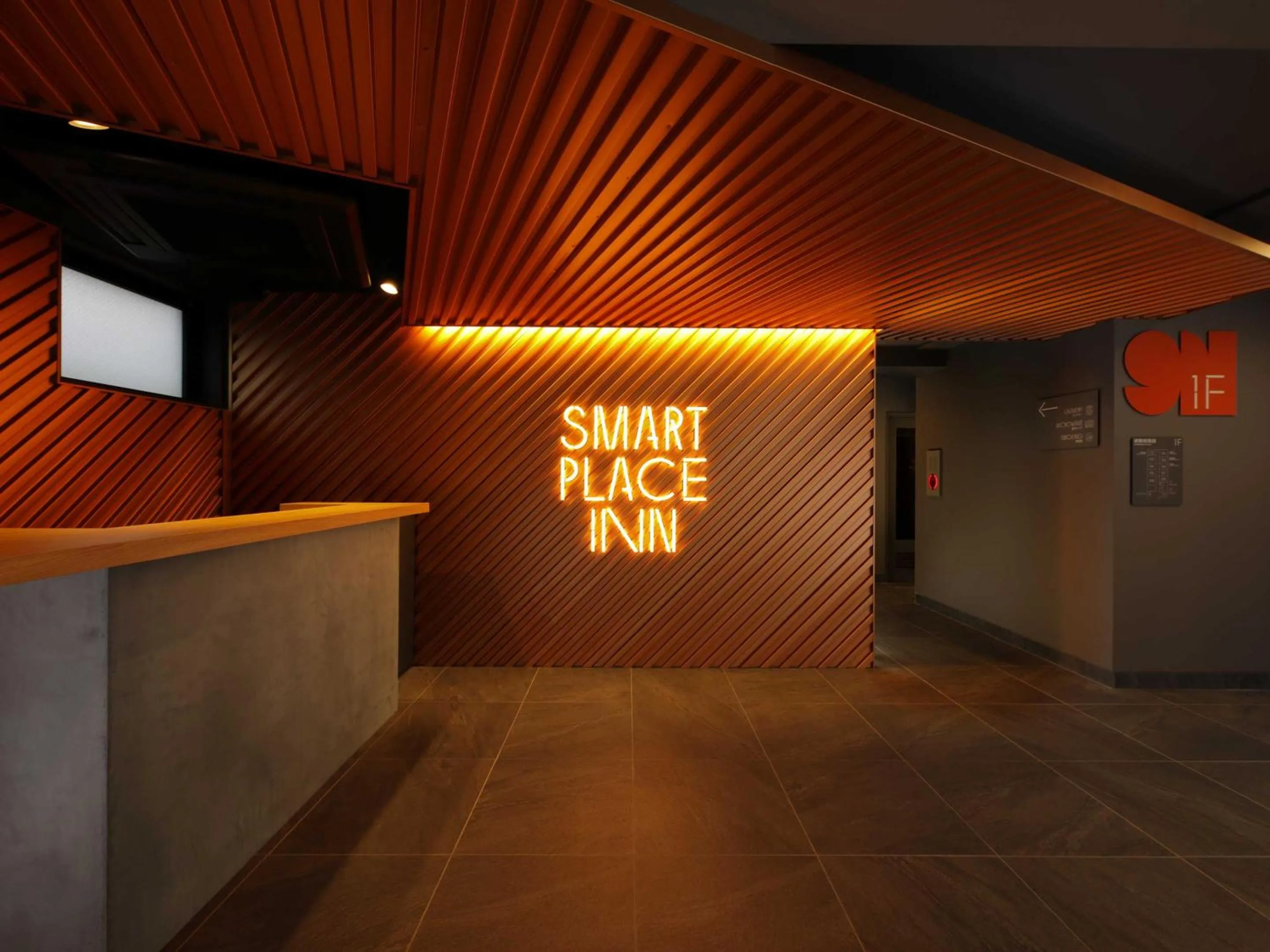 Lobby or reception in Smart Place Inn Kyoto Nijojo-mae Station