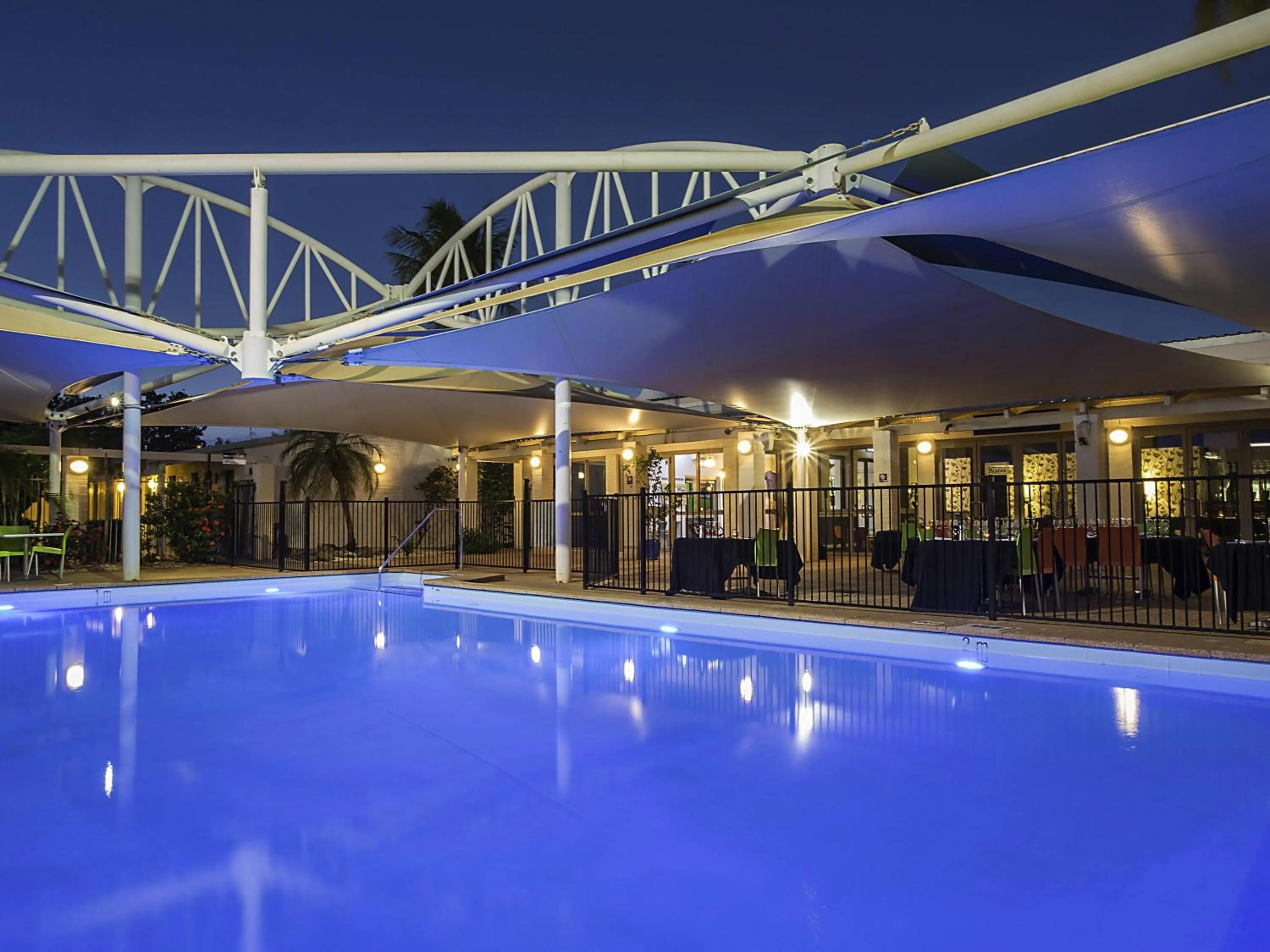 Pool view in Ibis Styles Karratha