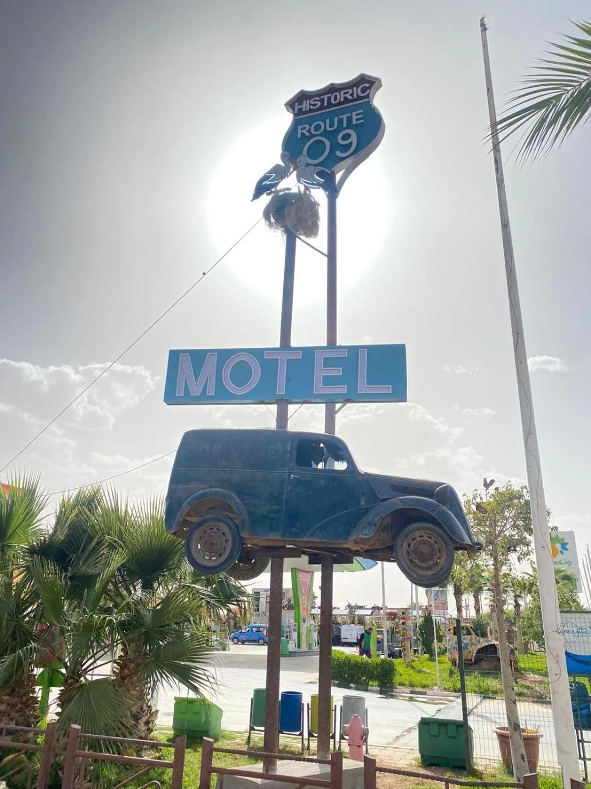 Street view in Motel Safari Budget