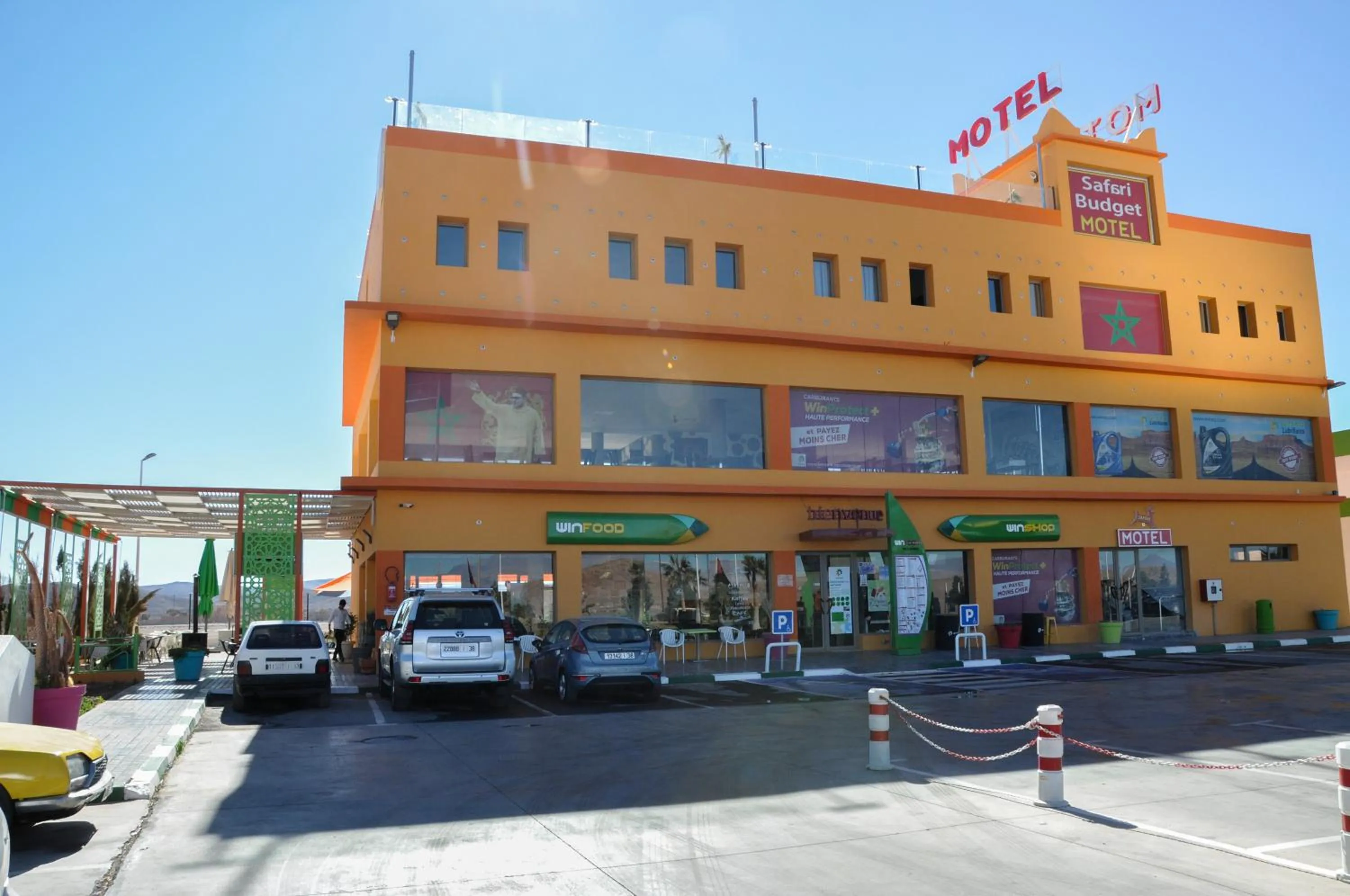 Property building in Motel Safari Budget