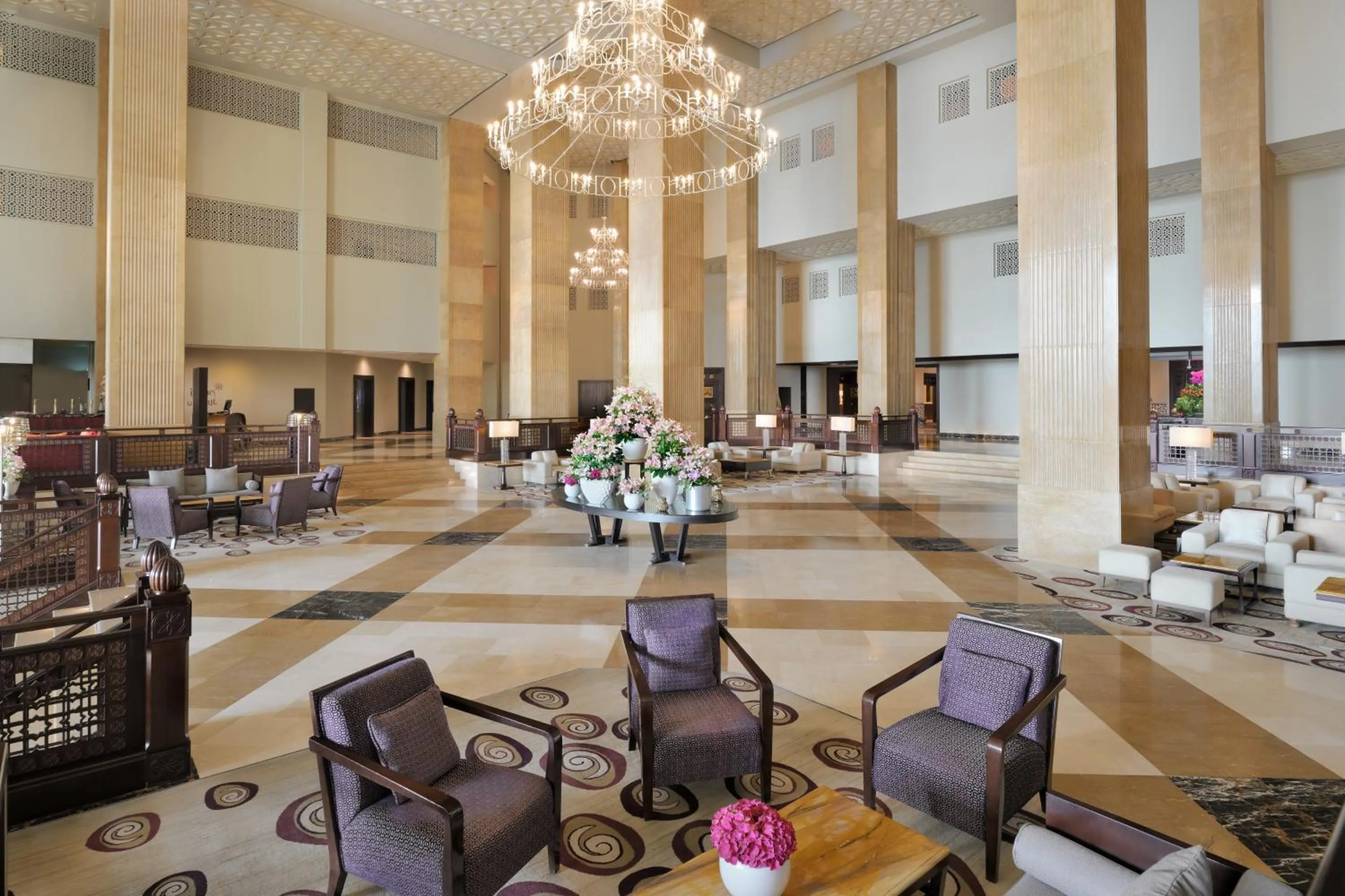 Lobby or reception in Grand Hyatt Doha Hotel & Villas