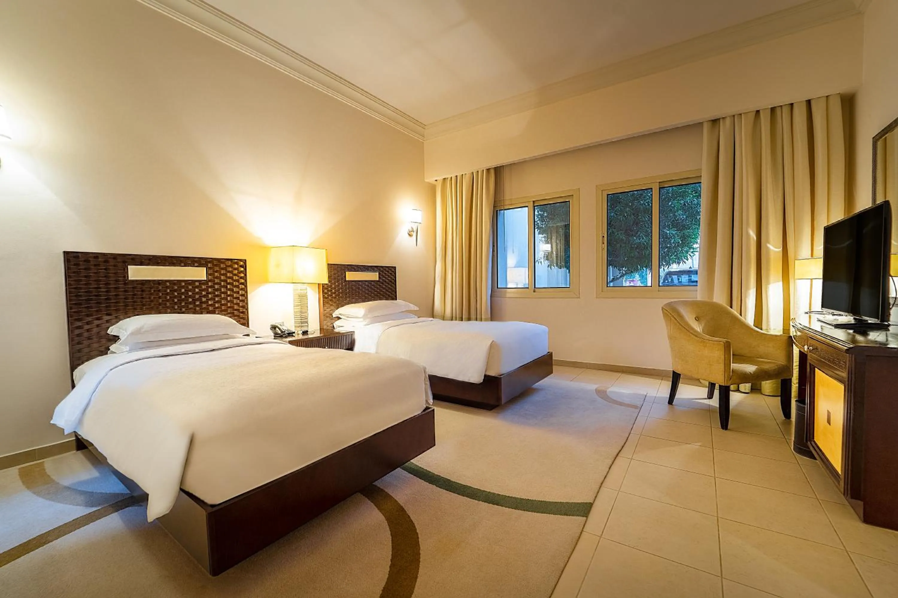 Bedroom, Bed in Grand Hyatt Doha Hotel & Villas