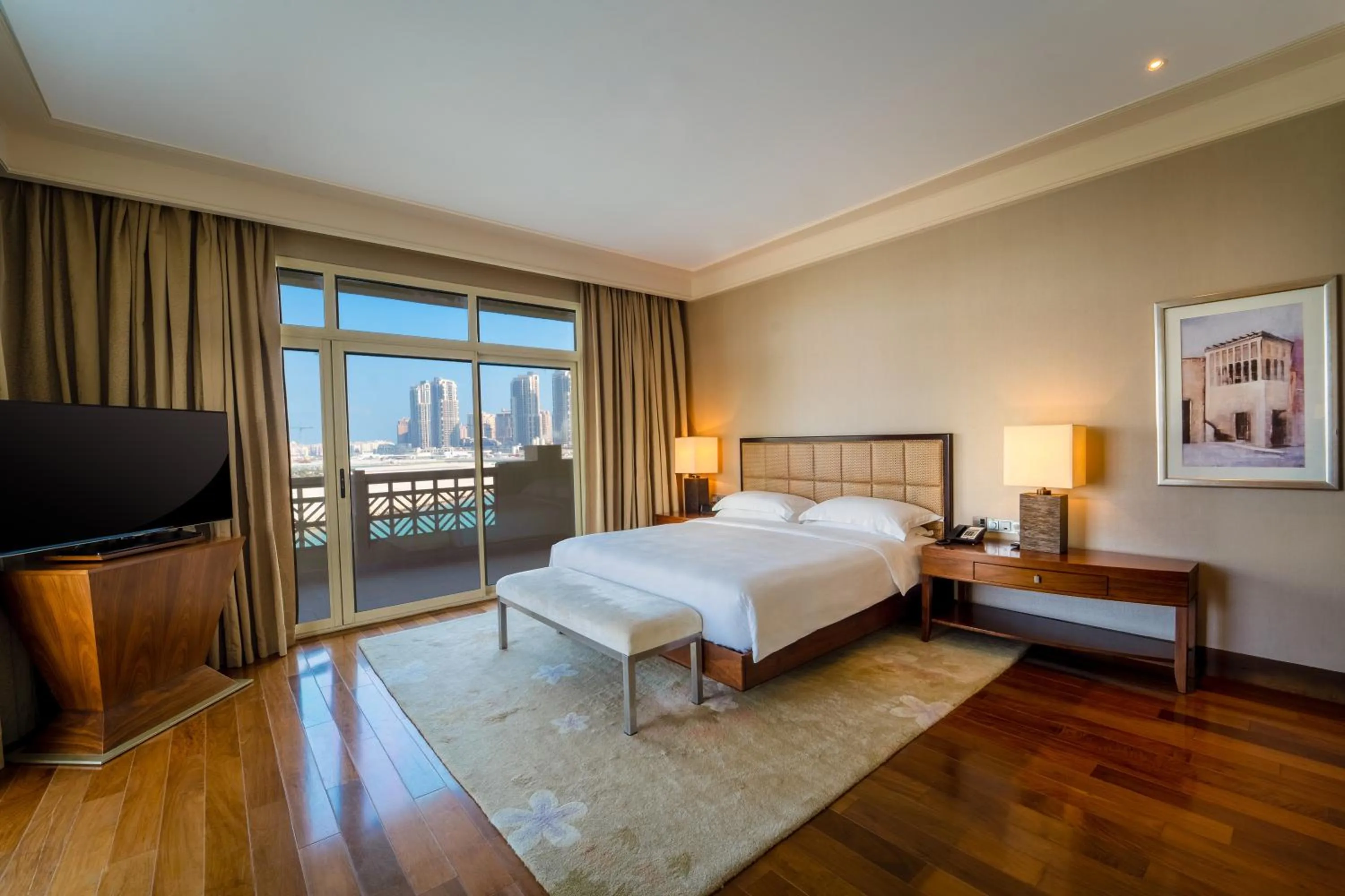 Bedroom, Bed in Grand Hyatt Doha Hotel & Villas
