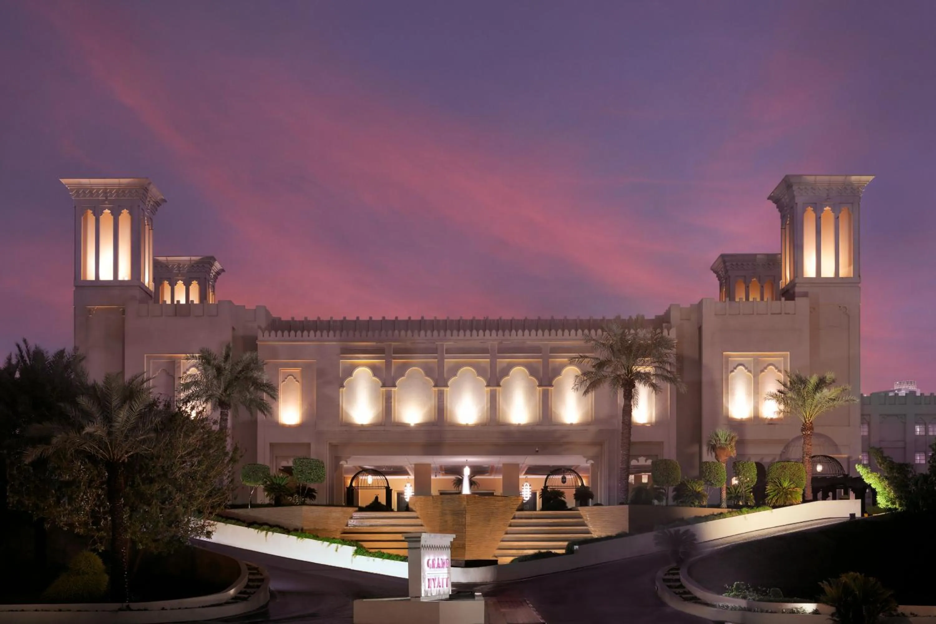 Property building in Grand Hyatt Doha Hotel & Villas