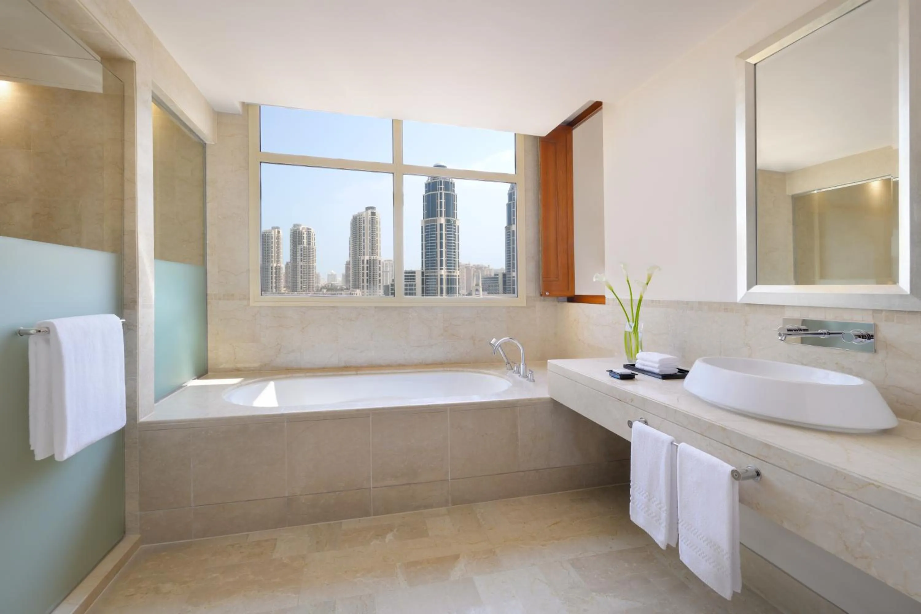 Bathroom in Grand Hyatt Doha Hotel & Villas