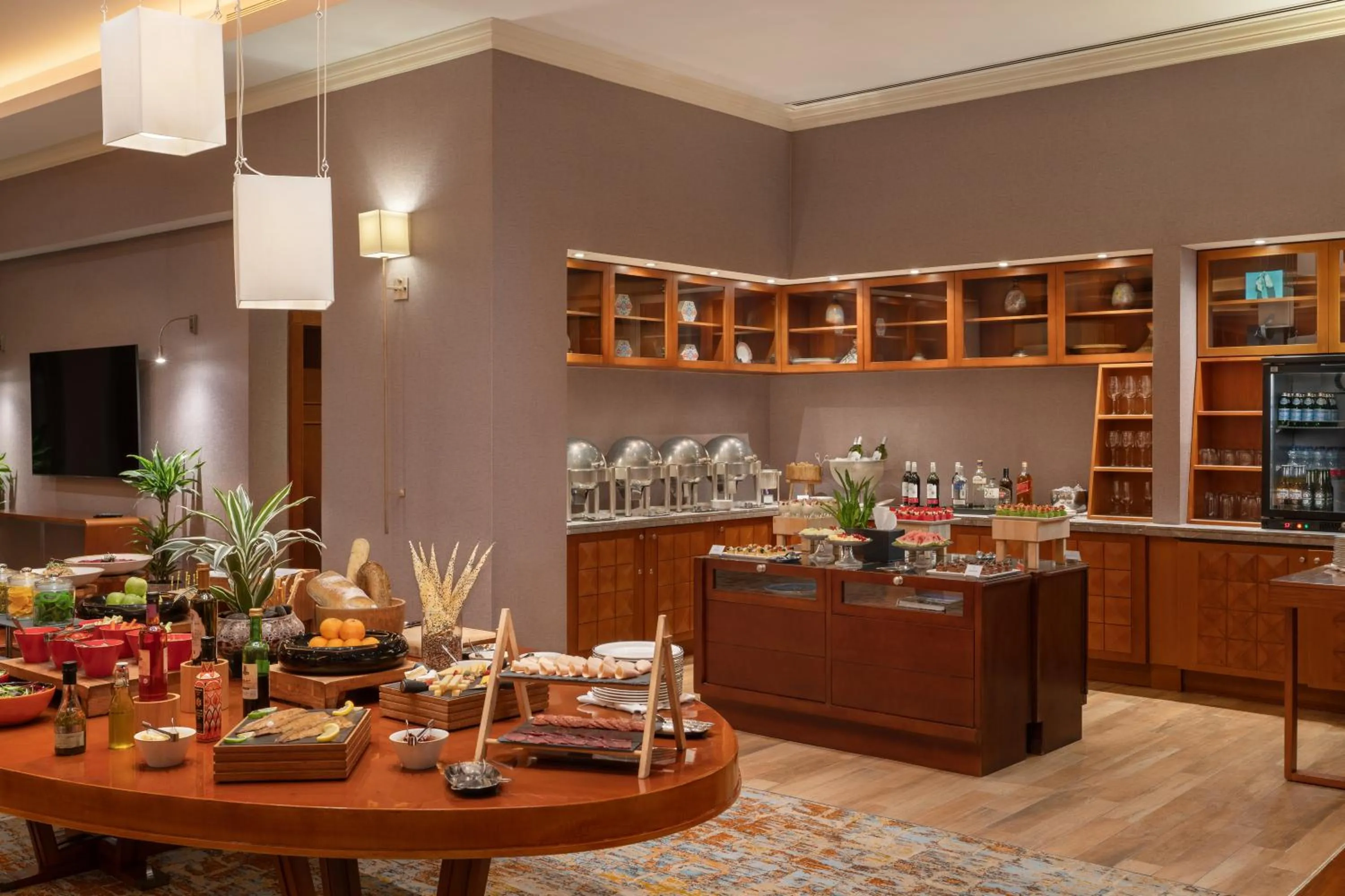 Lounge or bar in Grand Hyatt Doha Hotel & Villas