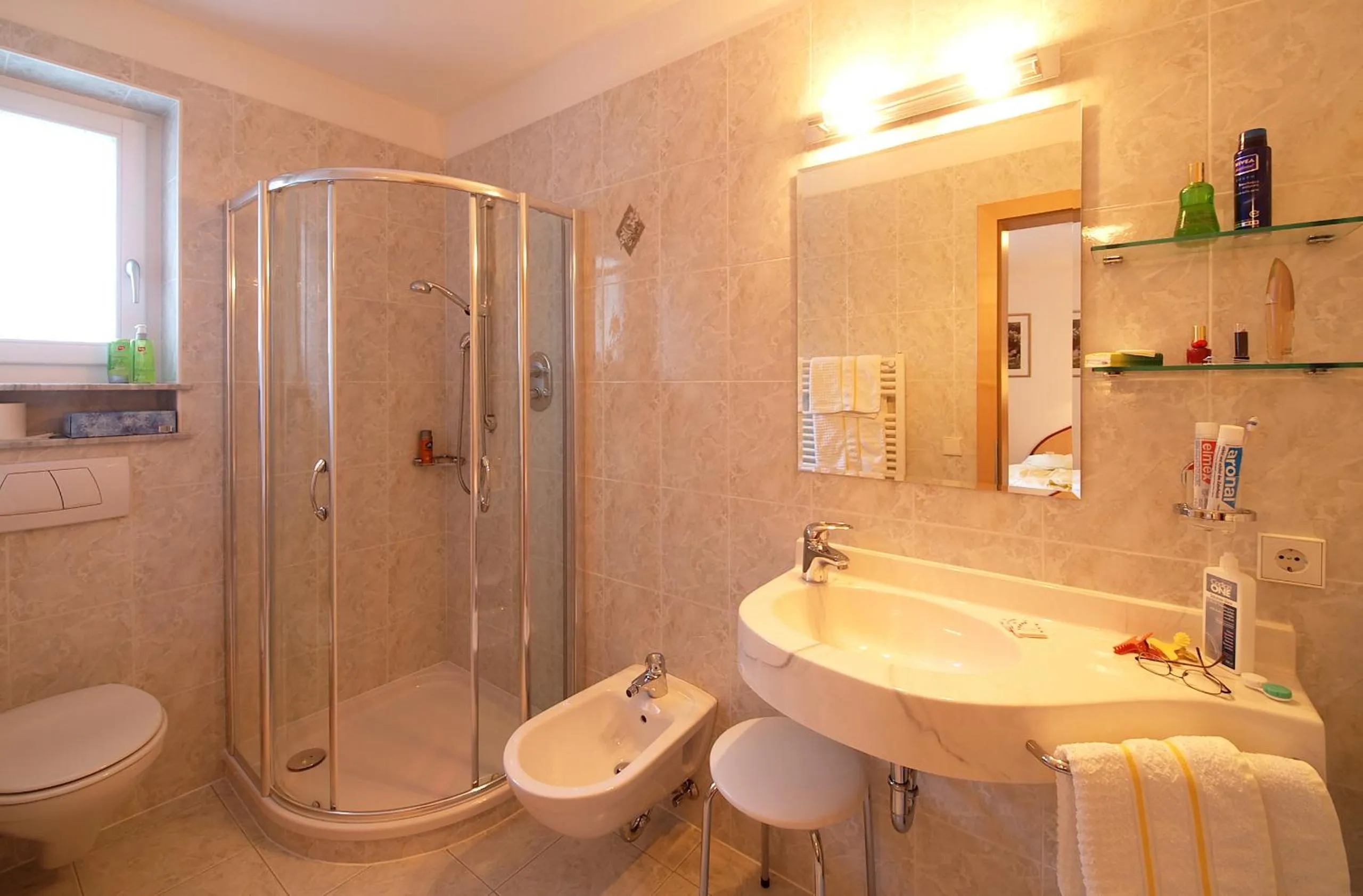 Bathroom in Appartement Hotel Erlhof Deluxe