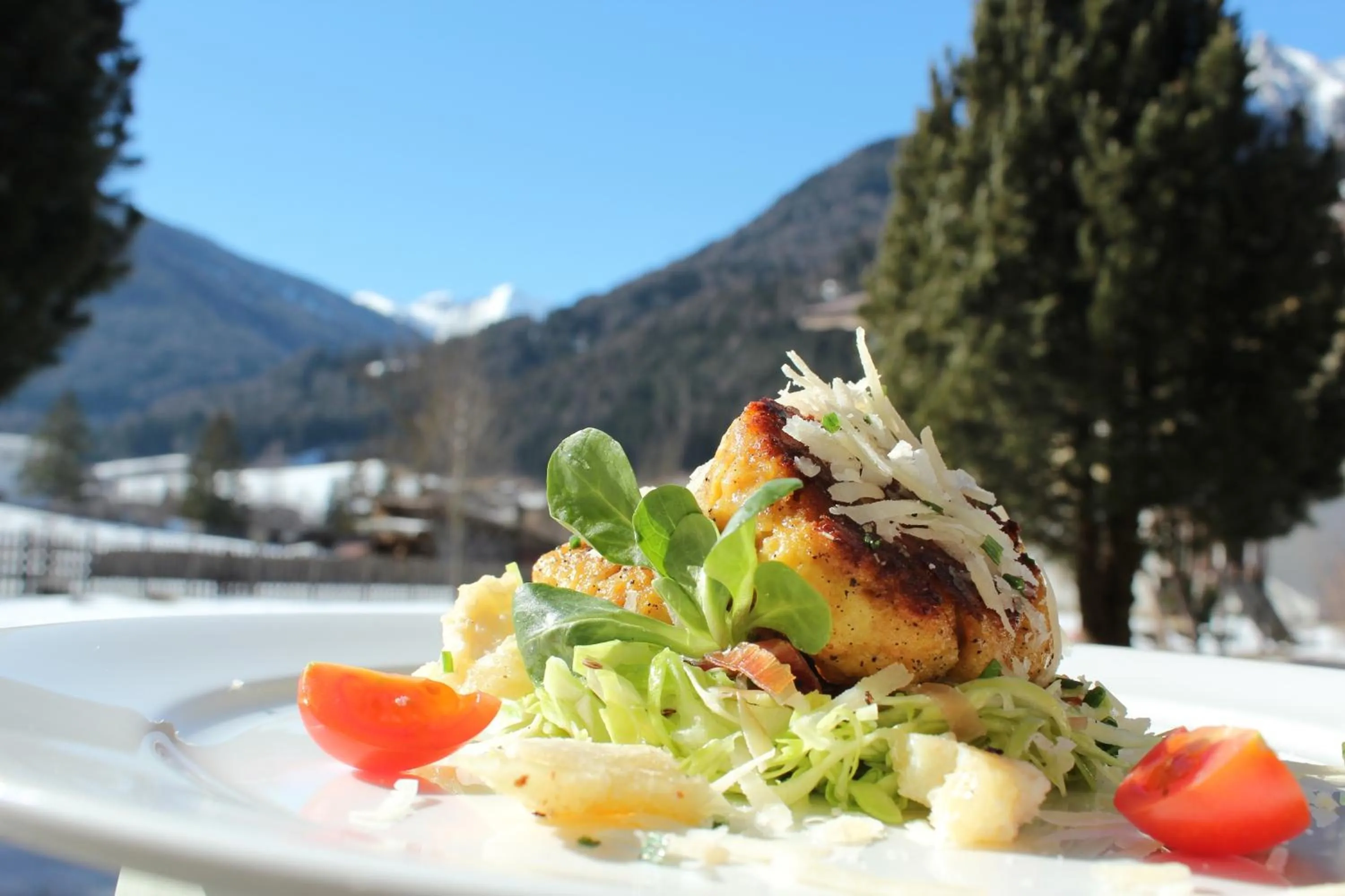 Food close-up in Appartement Hotel Erlhof Deluxe