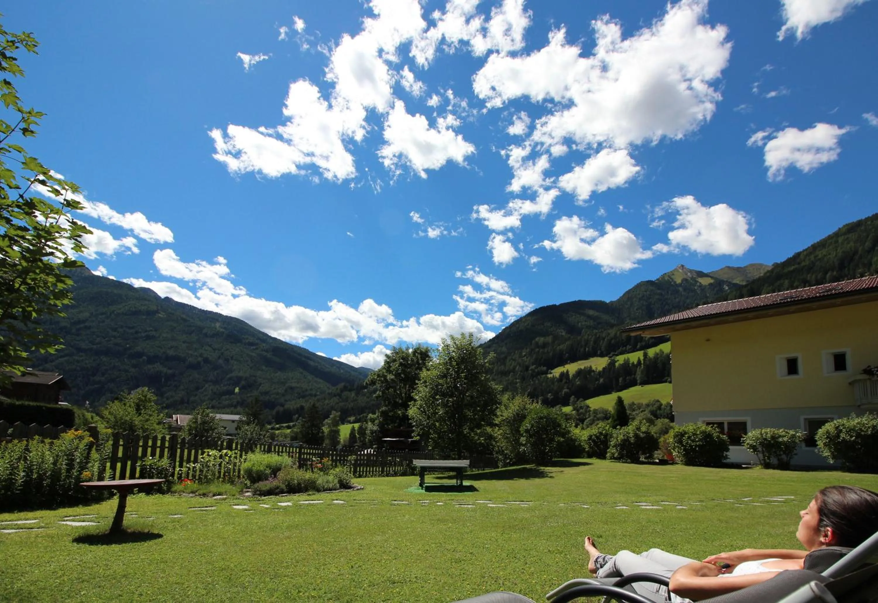 Natural landscape in Appartement Hotel Erlhof Deluxe