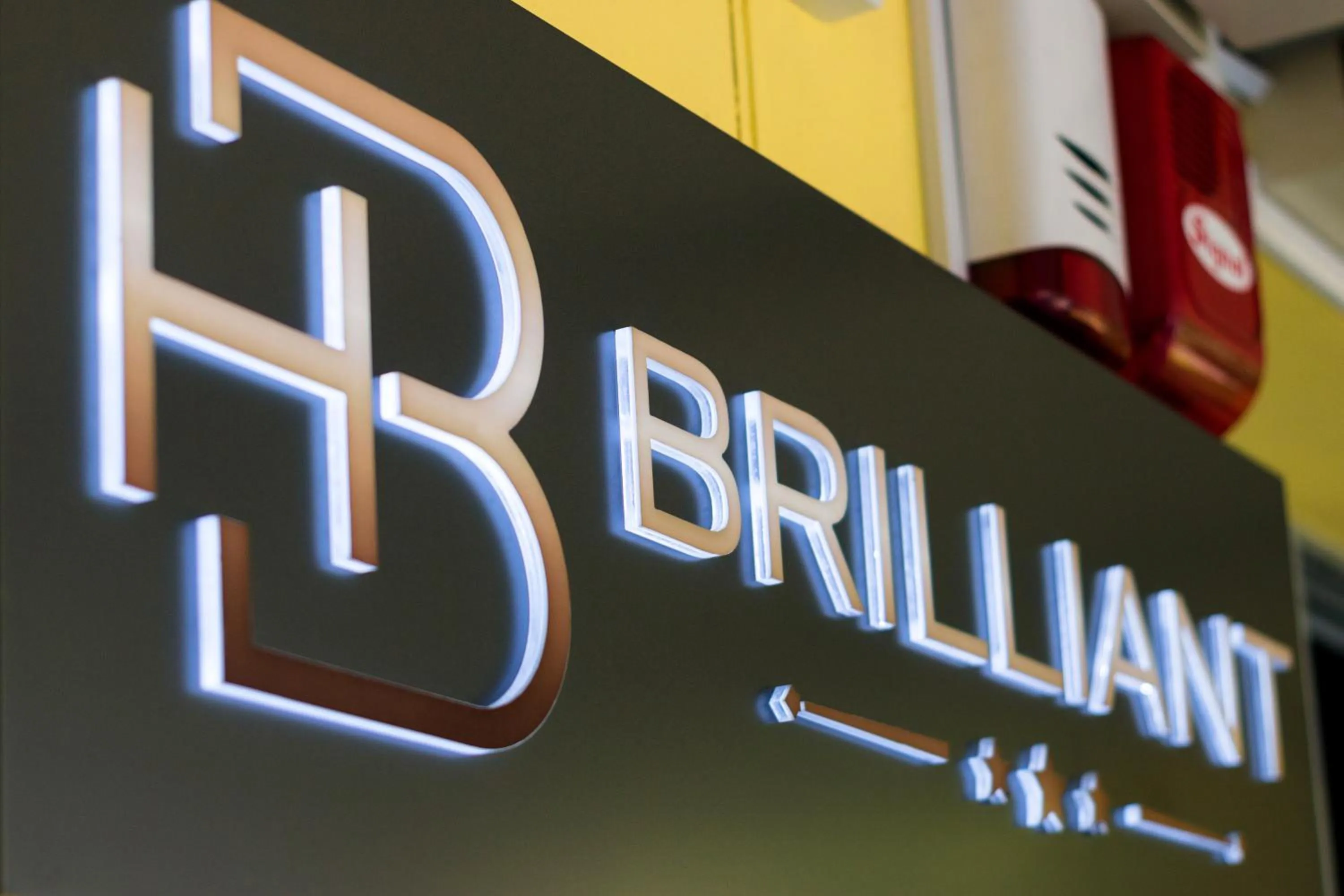 Property logo or sign in HB Brilliant