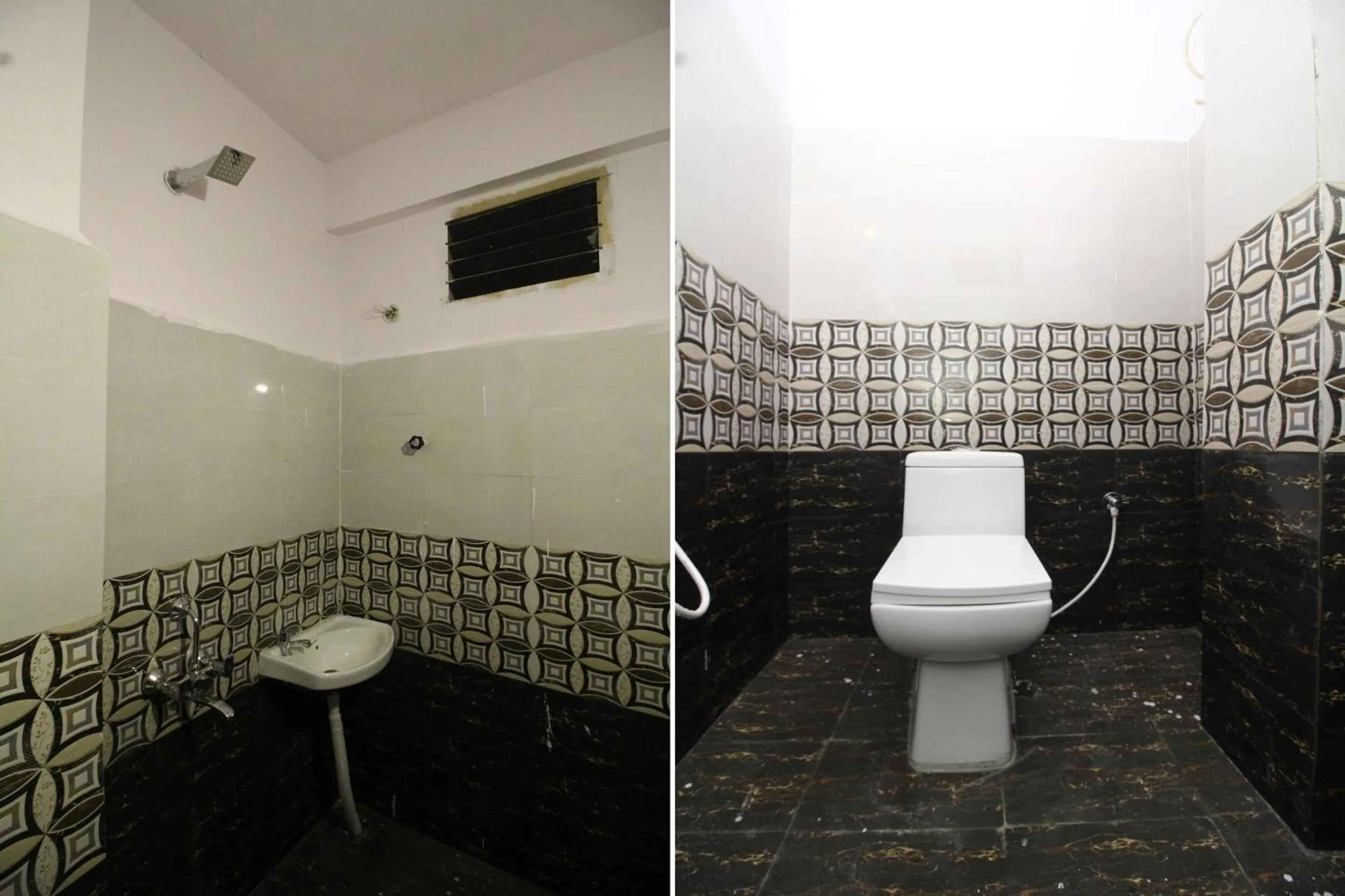 Bathroom in Super Hotel O Nav Bharath Residency