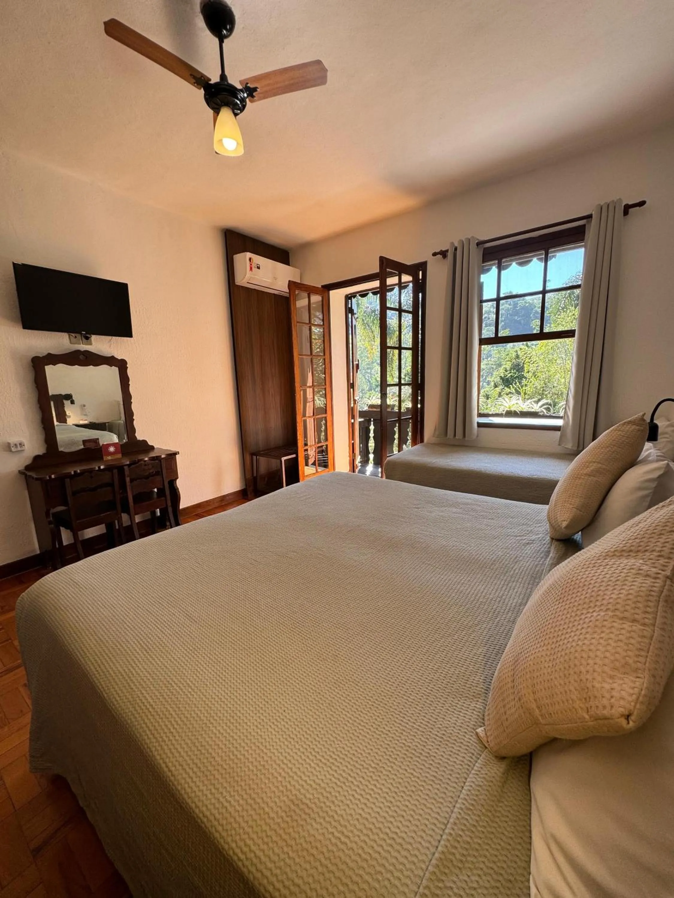 Bedroom, Bed in Hotel Fazenda São Moritz