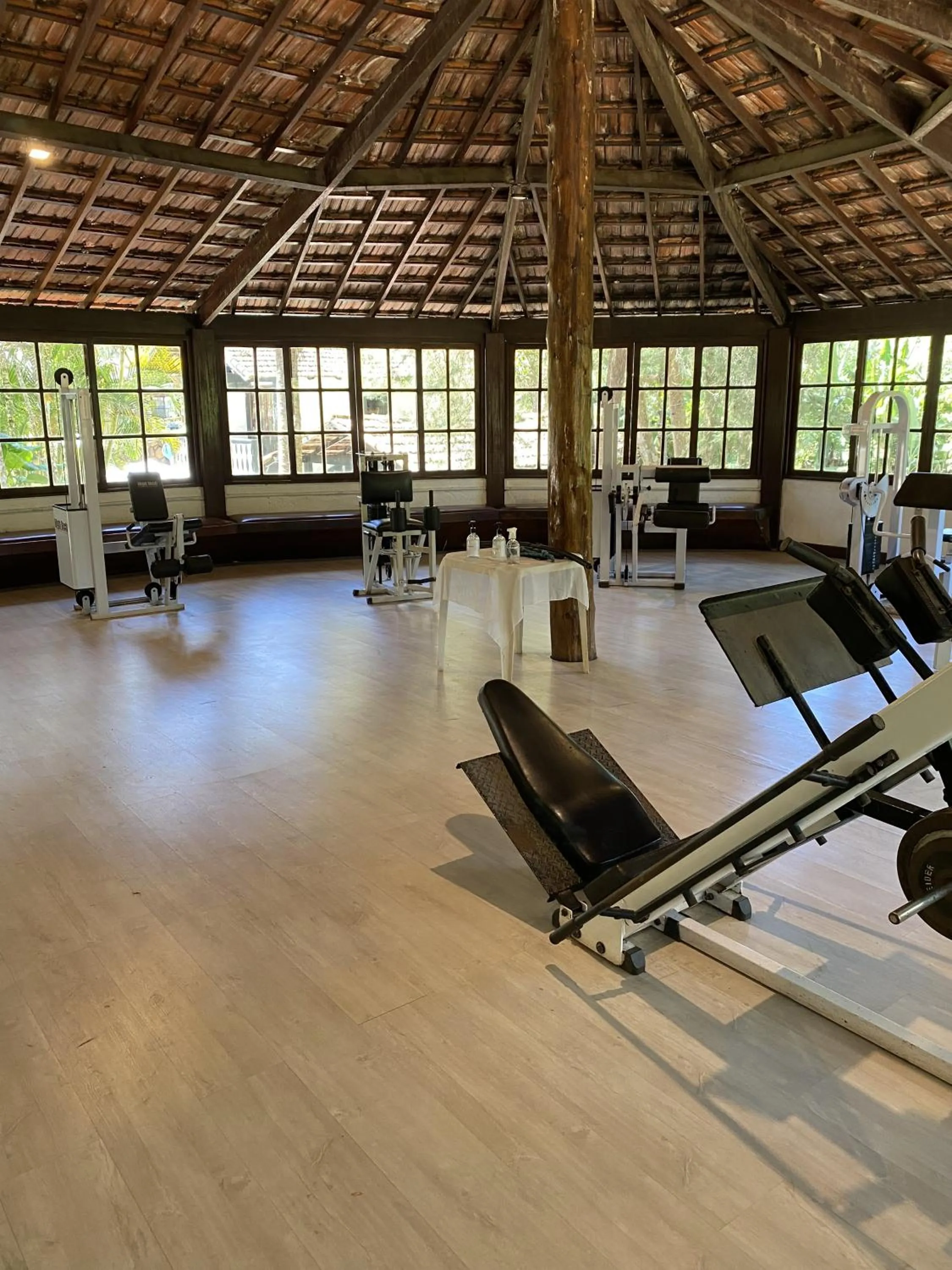 Fitness centre/facilities in Hotel Fazenda São Moritz