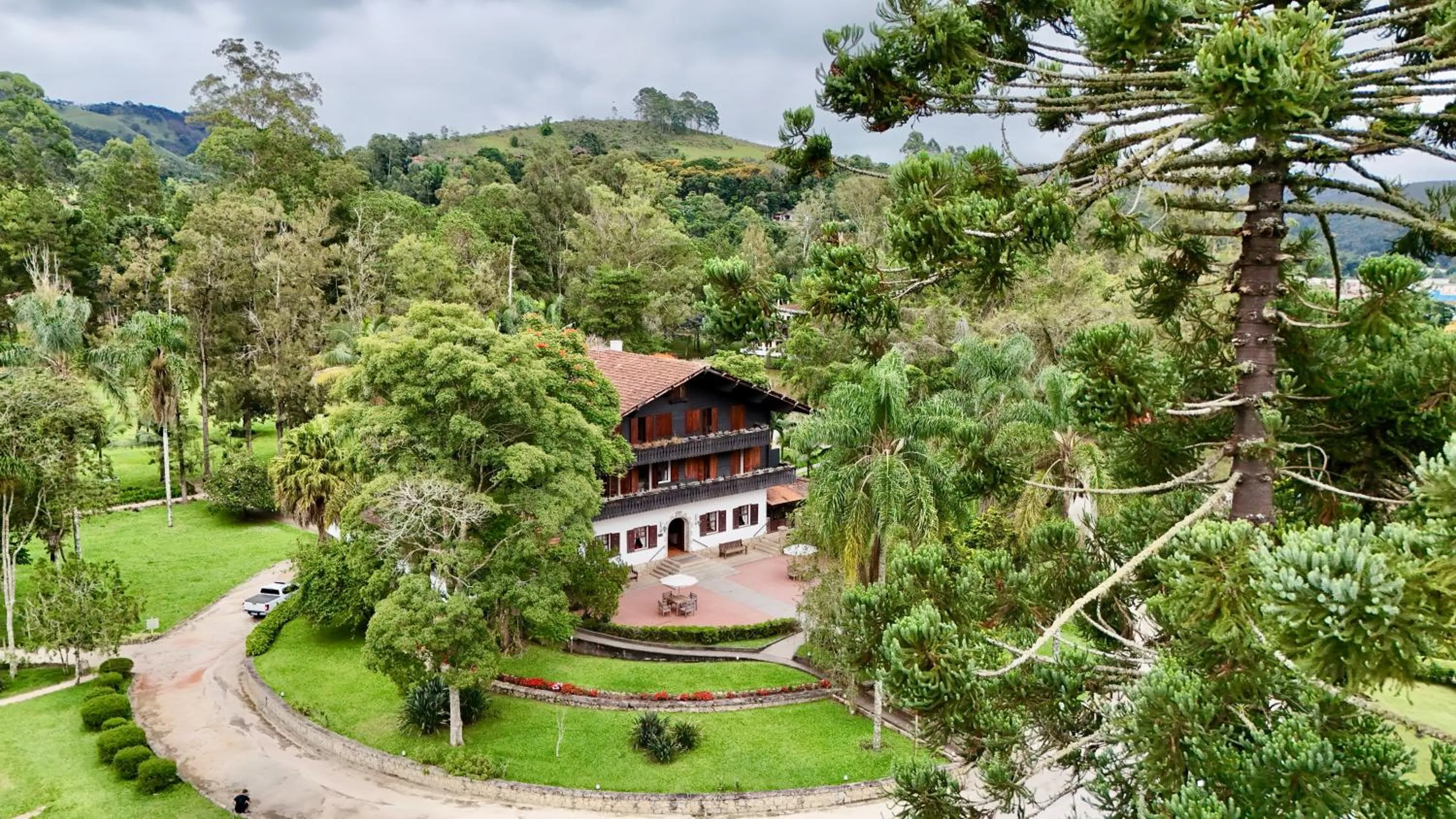Property building in Hotel Fazenda São Moritz