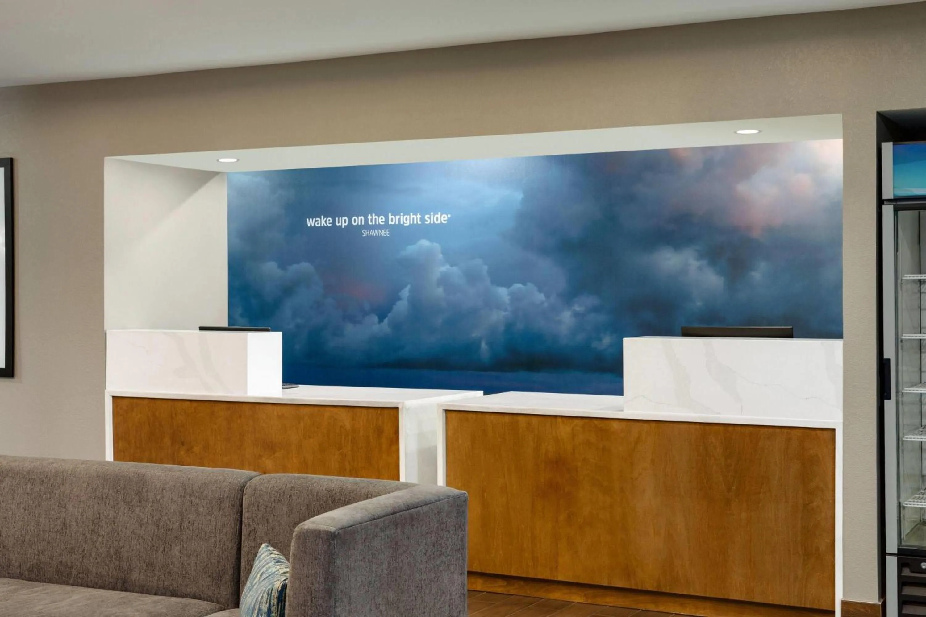 Lobby or reception in La Quinta by Wyndham Shawnee