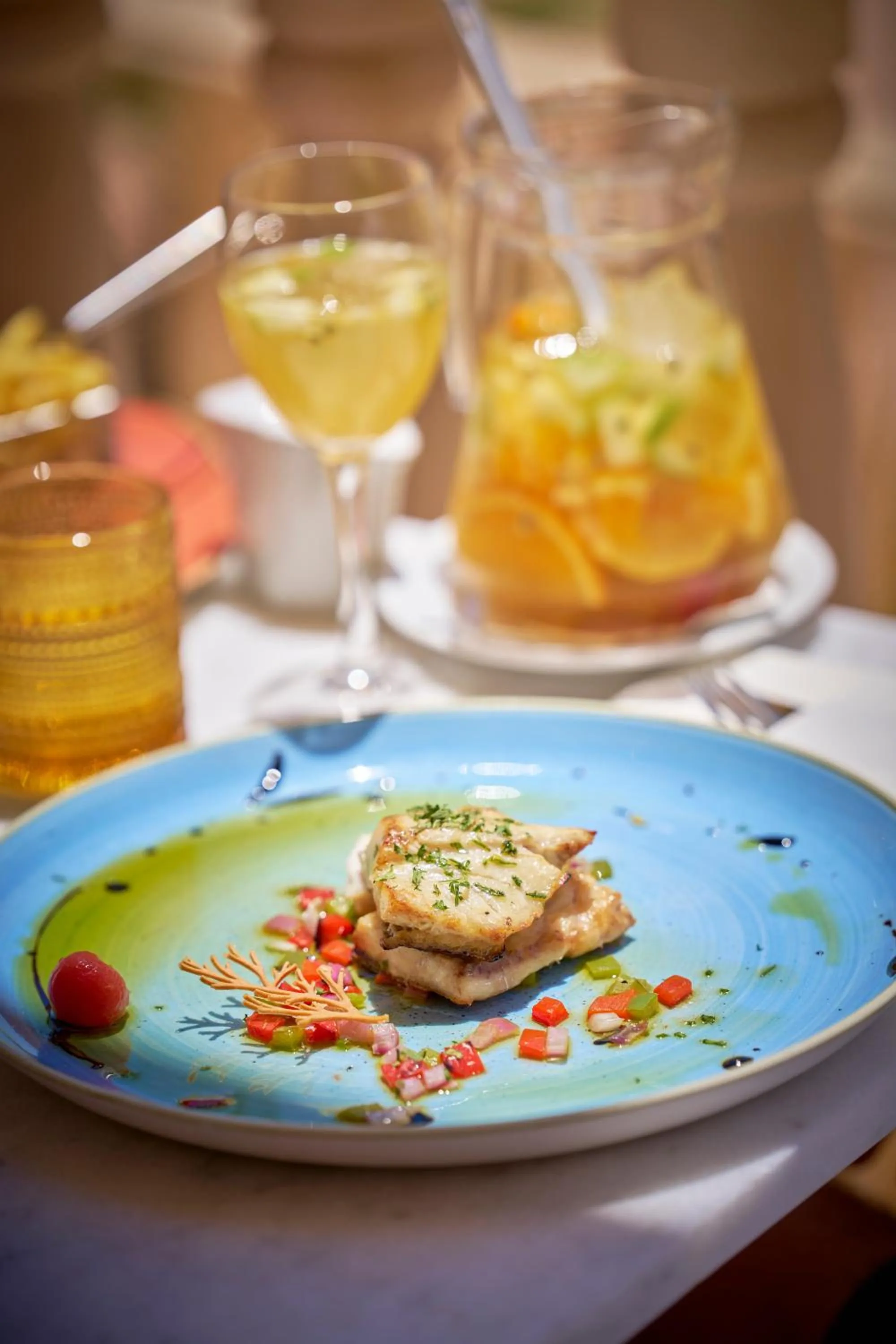 Food and drinks in PortoBay Blue Ocean