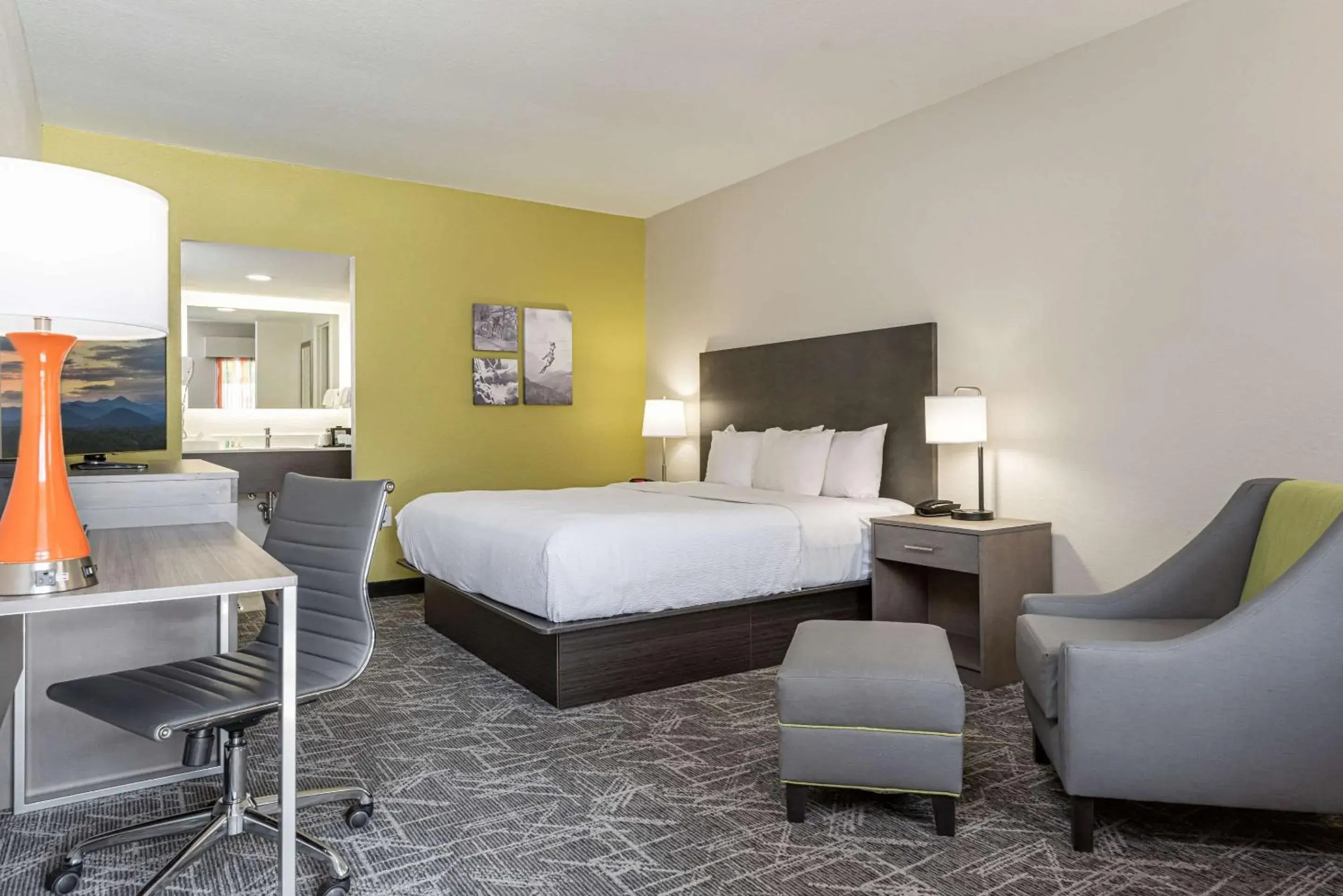 King Room - Accessible/Non-Smoking in Quality Inn Asheville Downtown Tunnel Rd King Room - Accessible/Non-Smoking in Quality Inn Asheville Downtown Tunnel Rd