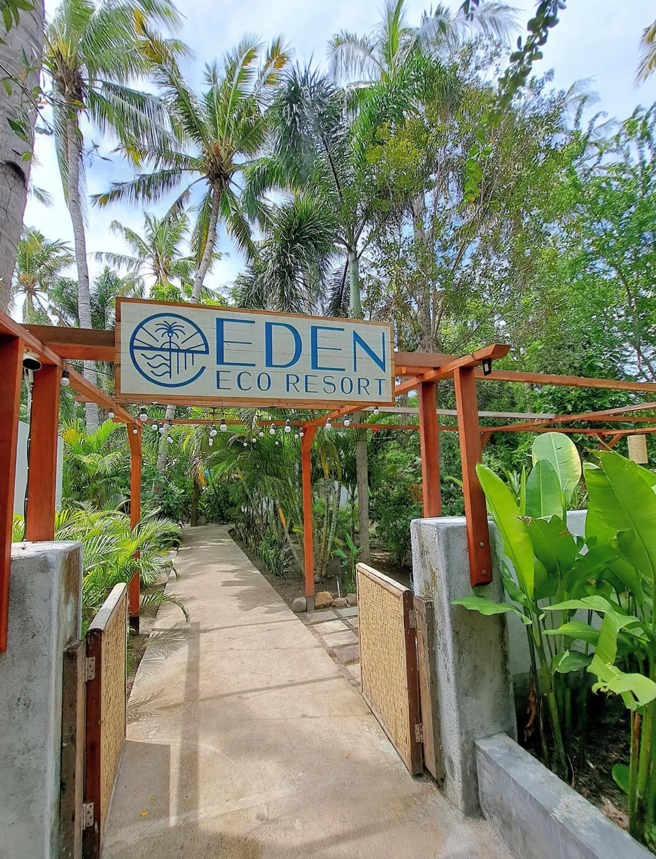Natural landscape in Eden Eco Resort