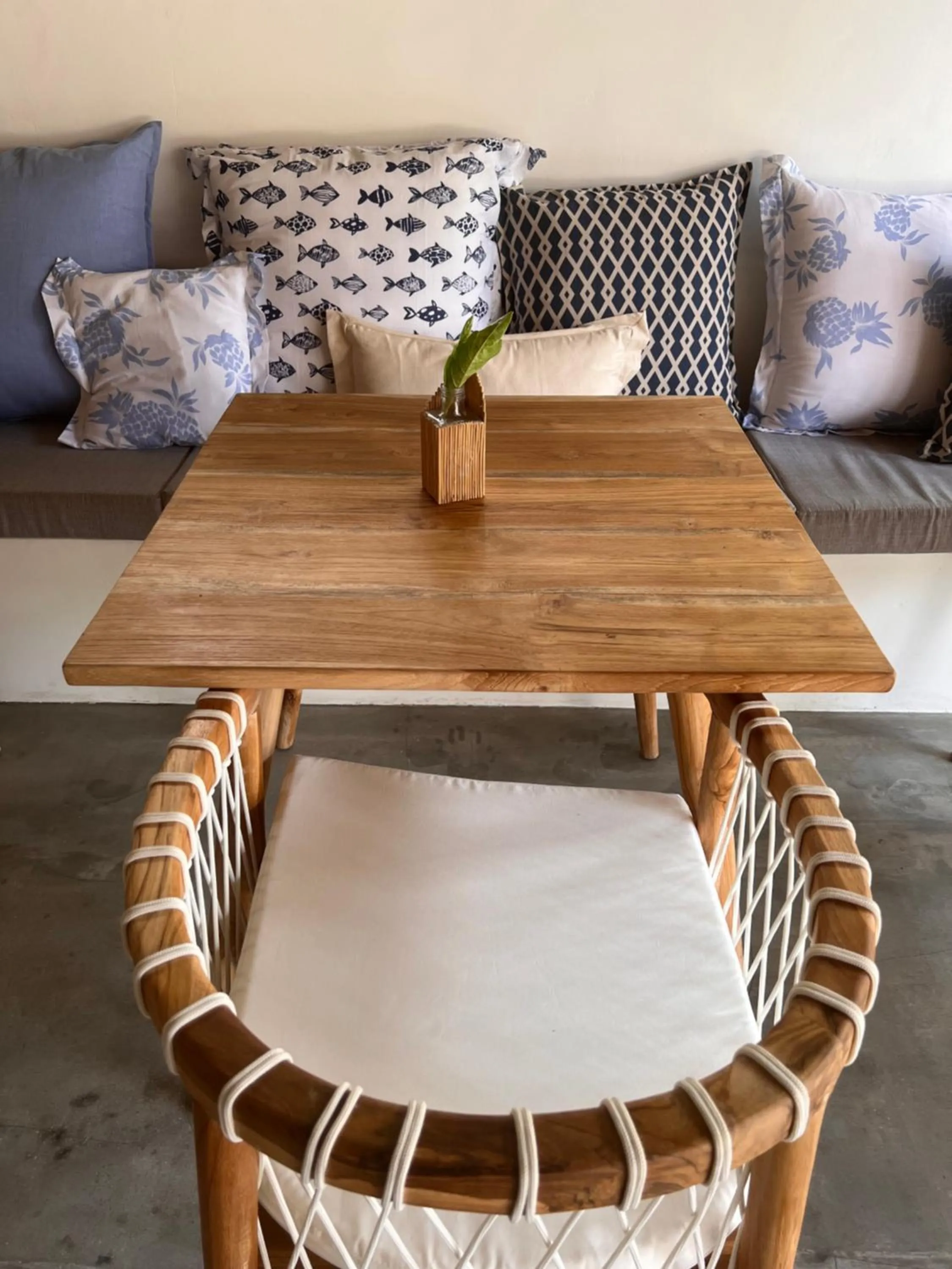 Living room in Eden Eco Resort