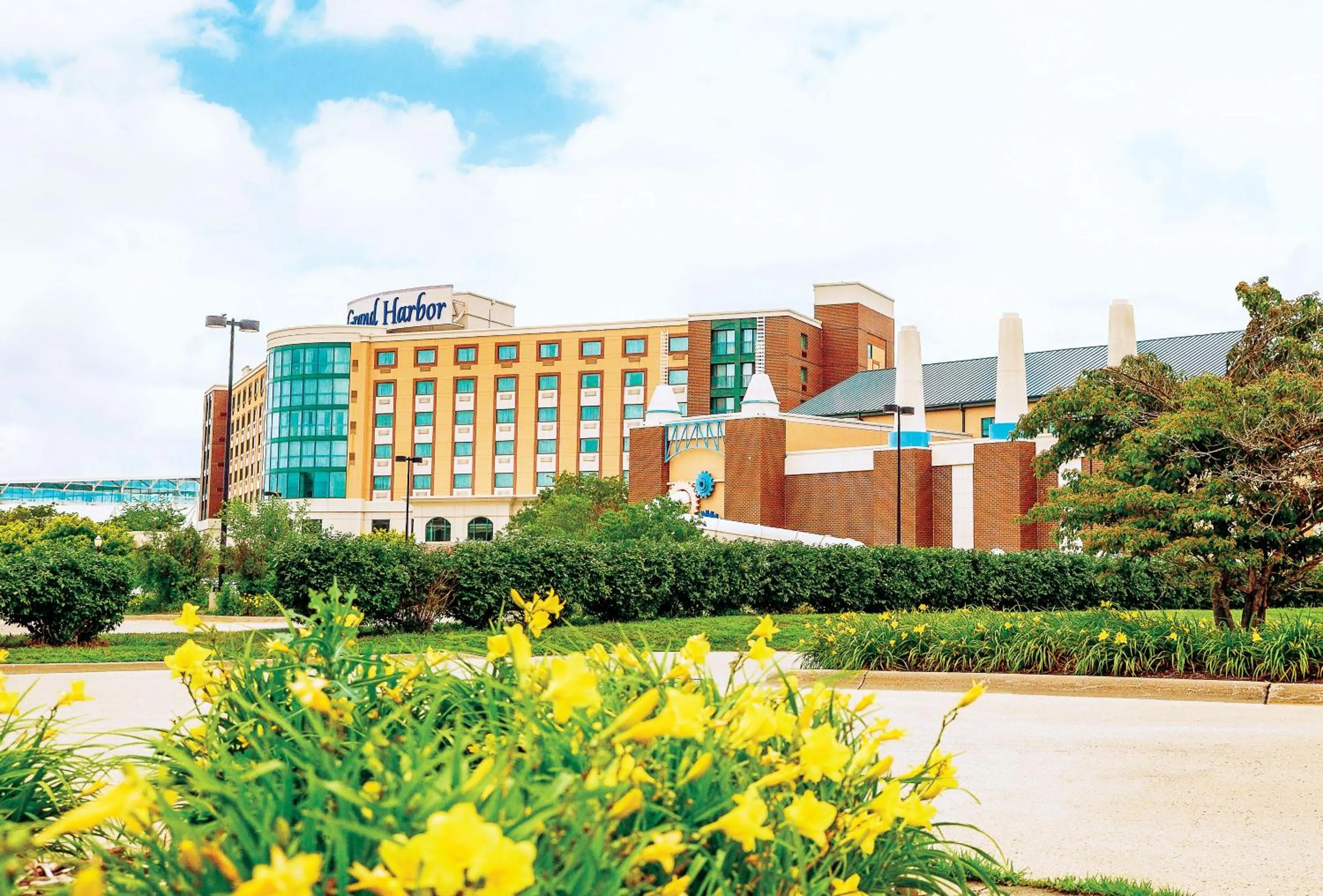 Property building in Grand Harbor Resort and Waterpark