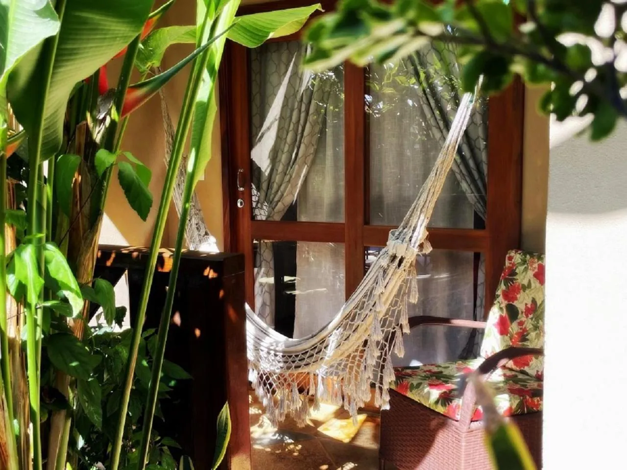 Balcony/Terrace in Pousada CasAlice