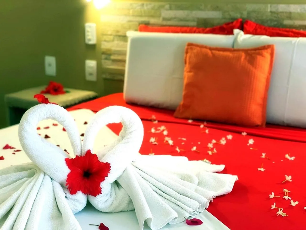 wedding, Bed in Pousada CasAlice