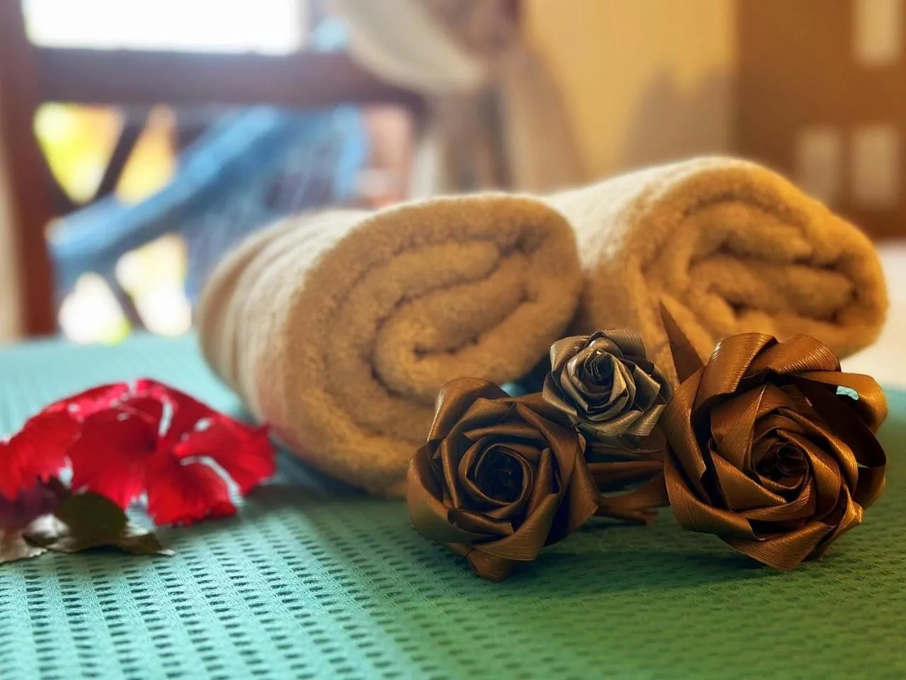 towels in Pousada CasAlice