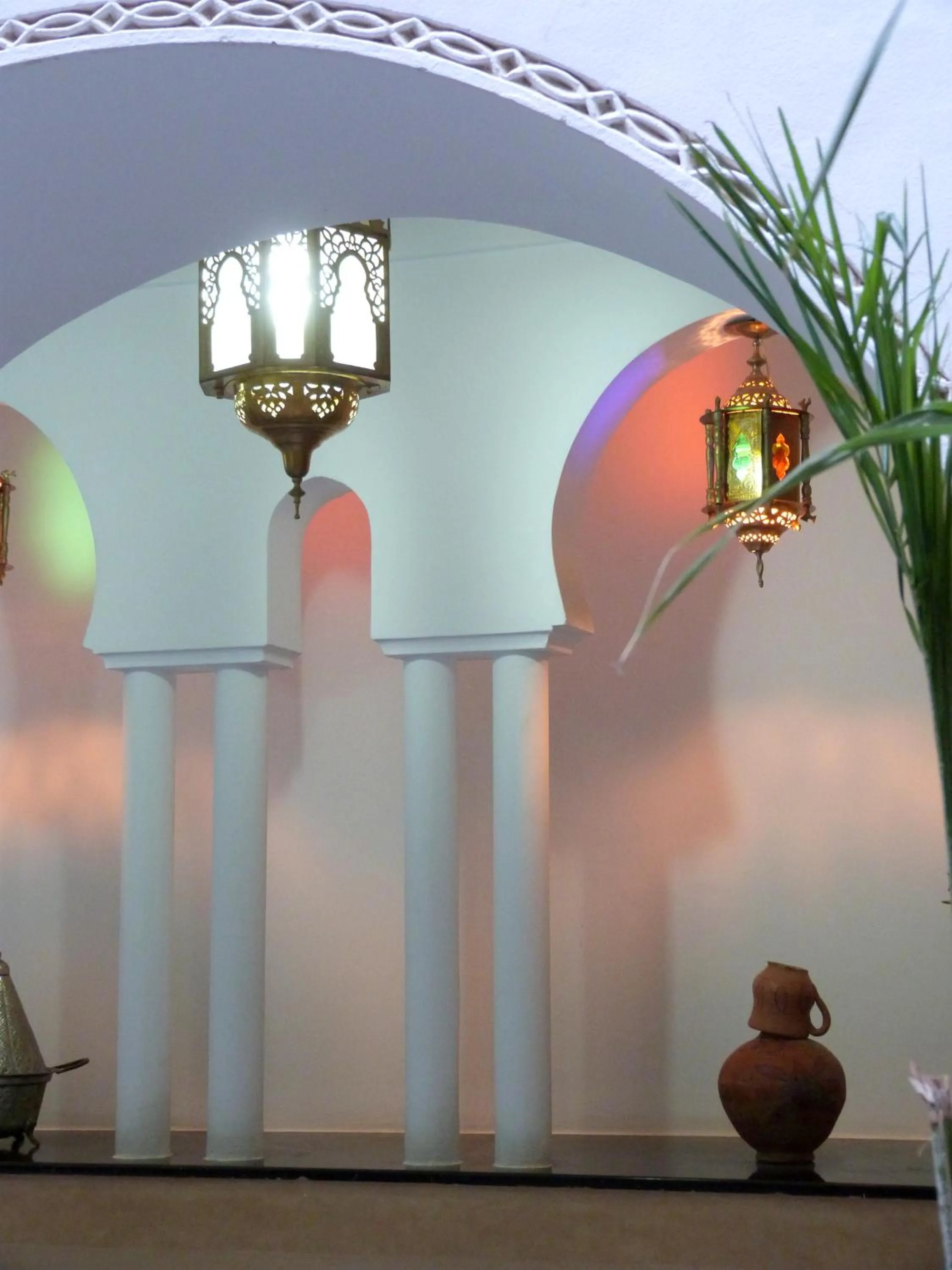 Decorative detail in Riad Beij