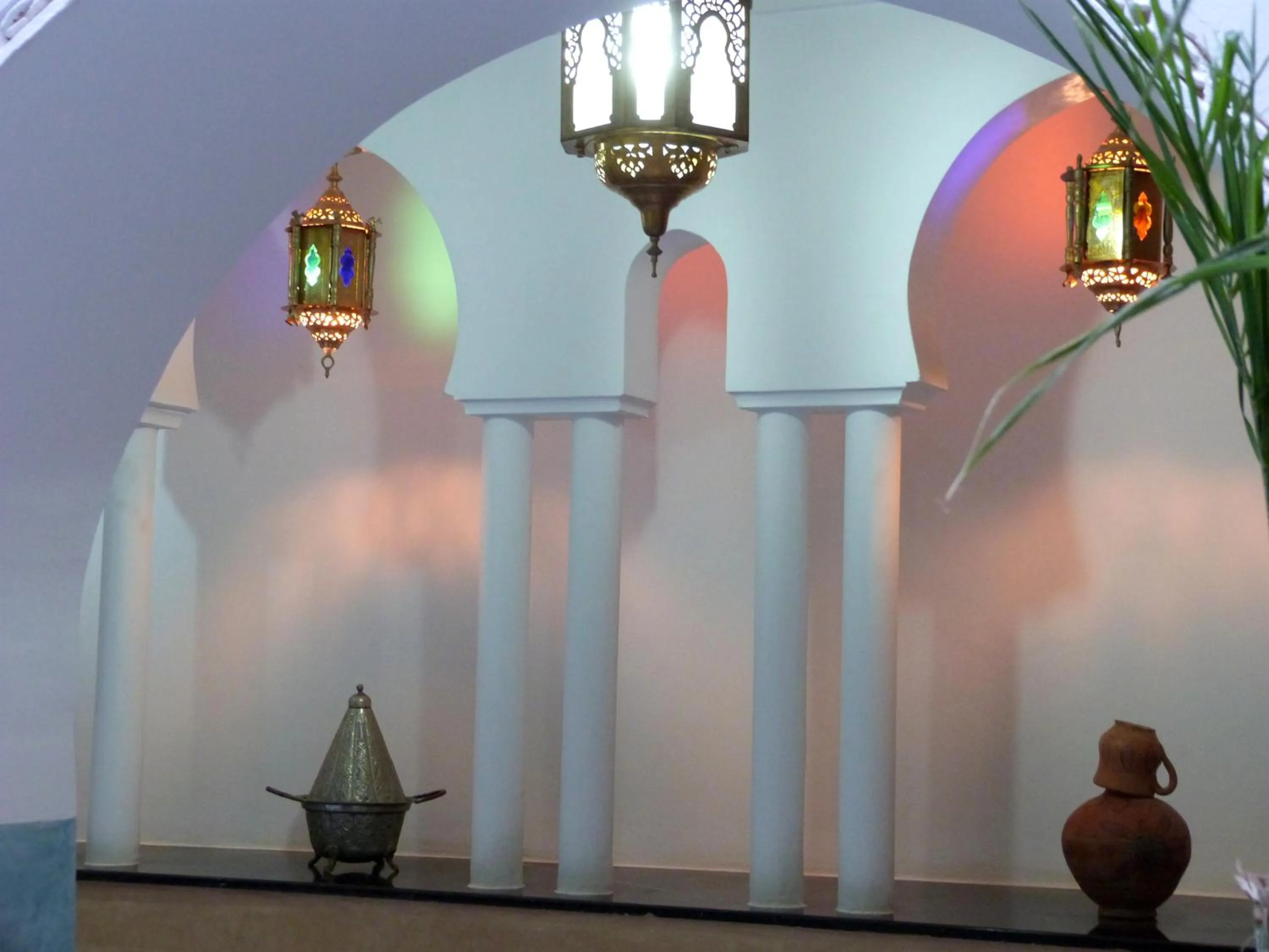 Decorative detail in Riad Beij