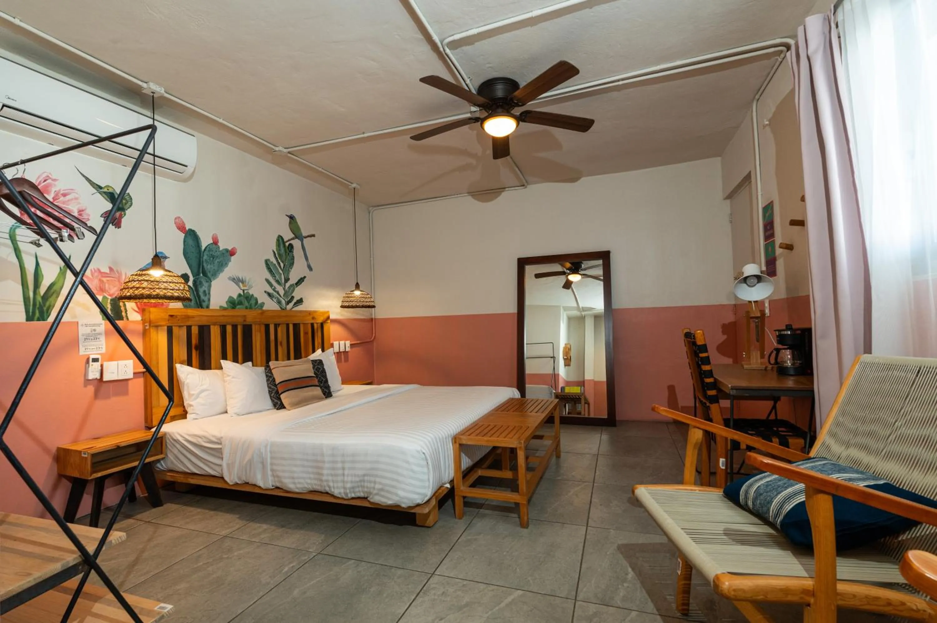 Photo of the whole room, Bed in Selina Oaxaca