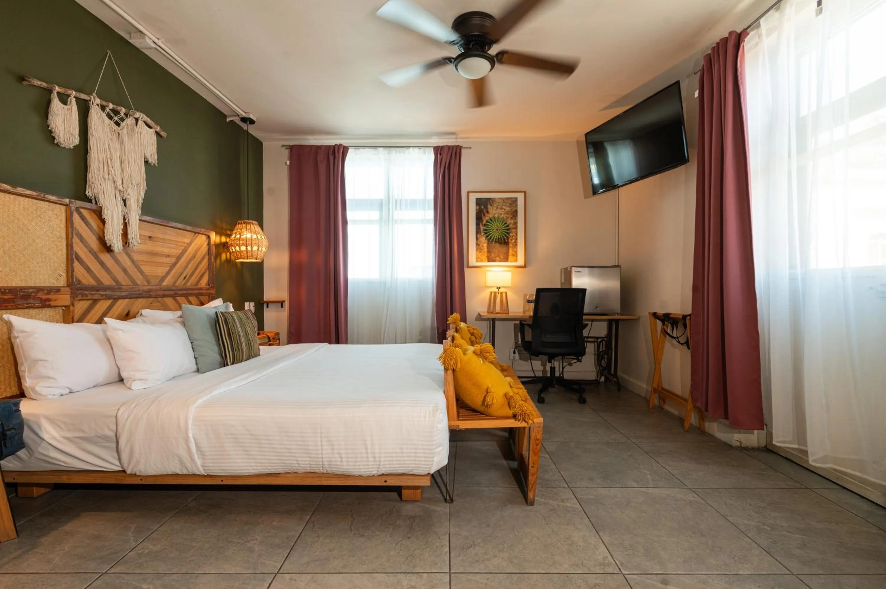 Photo of the whole room, Bed in Selina Oaxaca