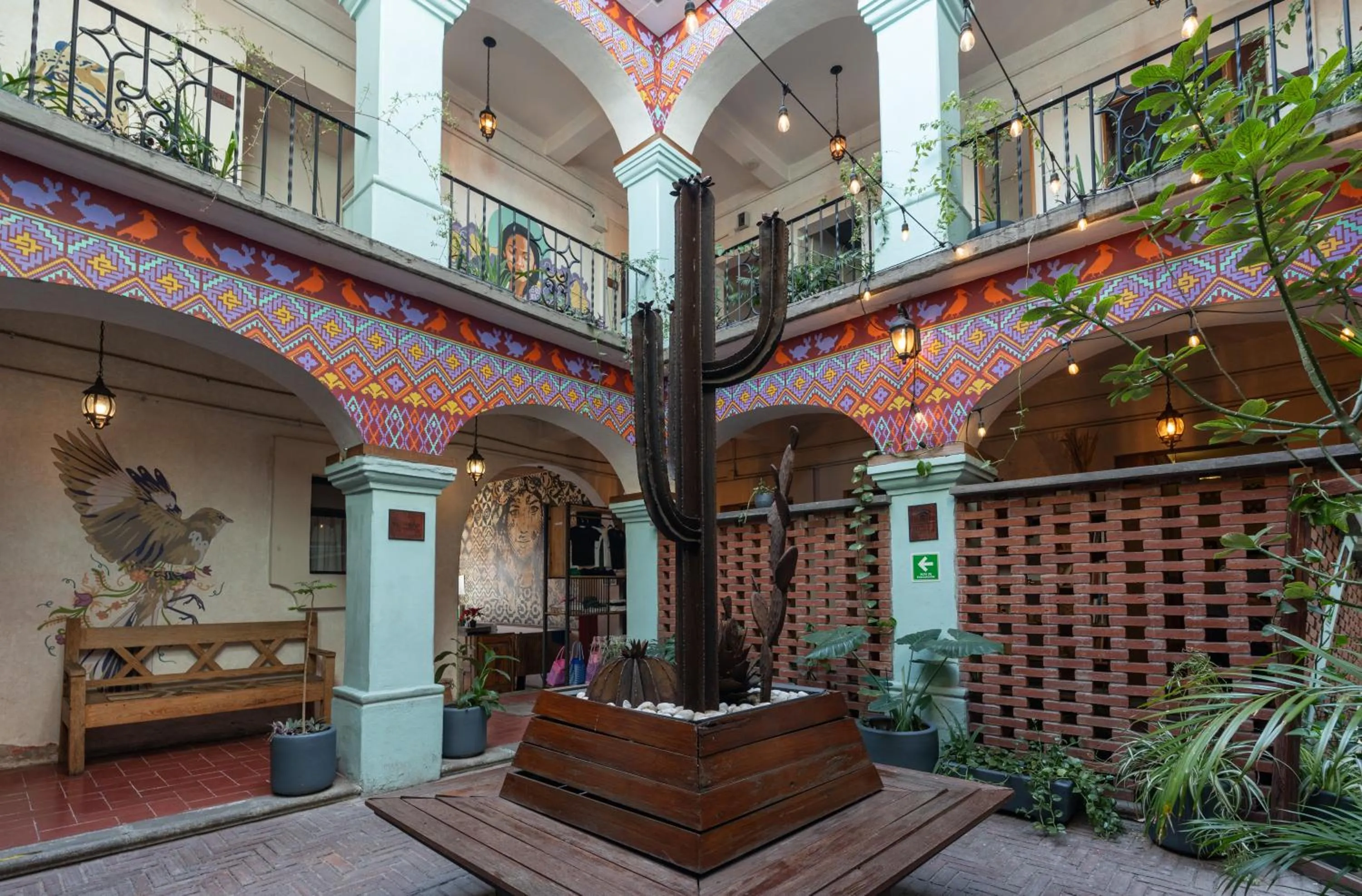 Facade/entrance in Selina Oaxaca