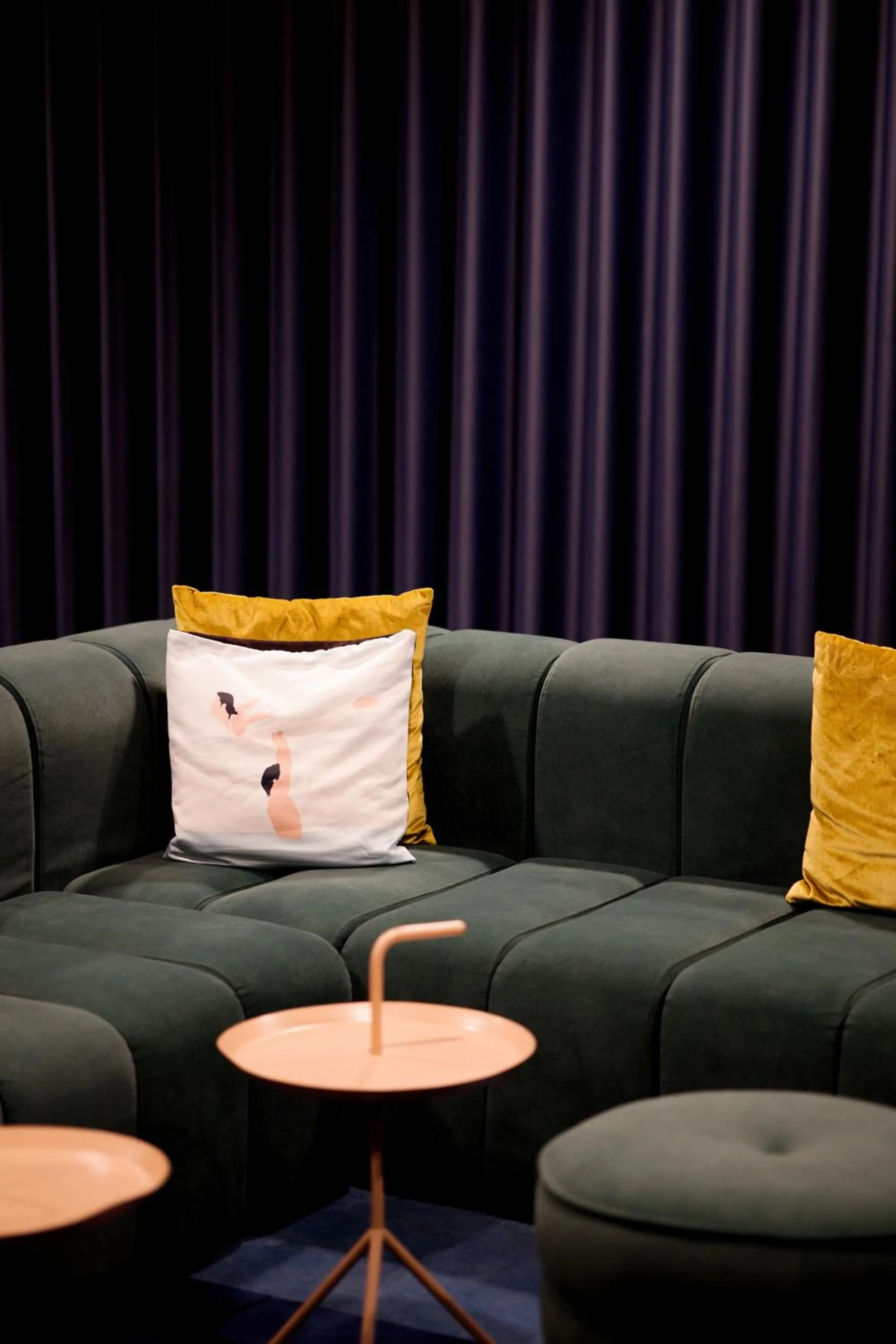 Living room in B&B HOTEL Brussels Centre Louise