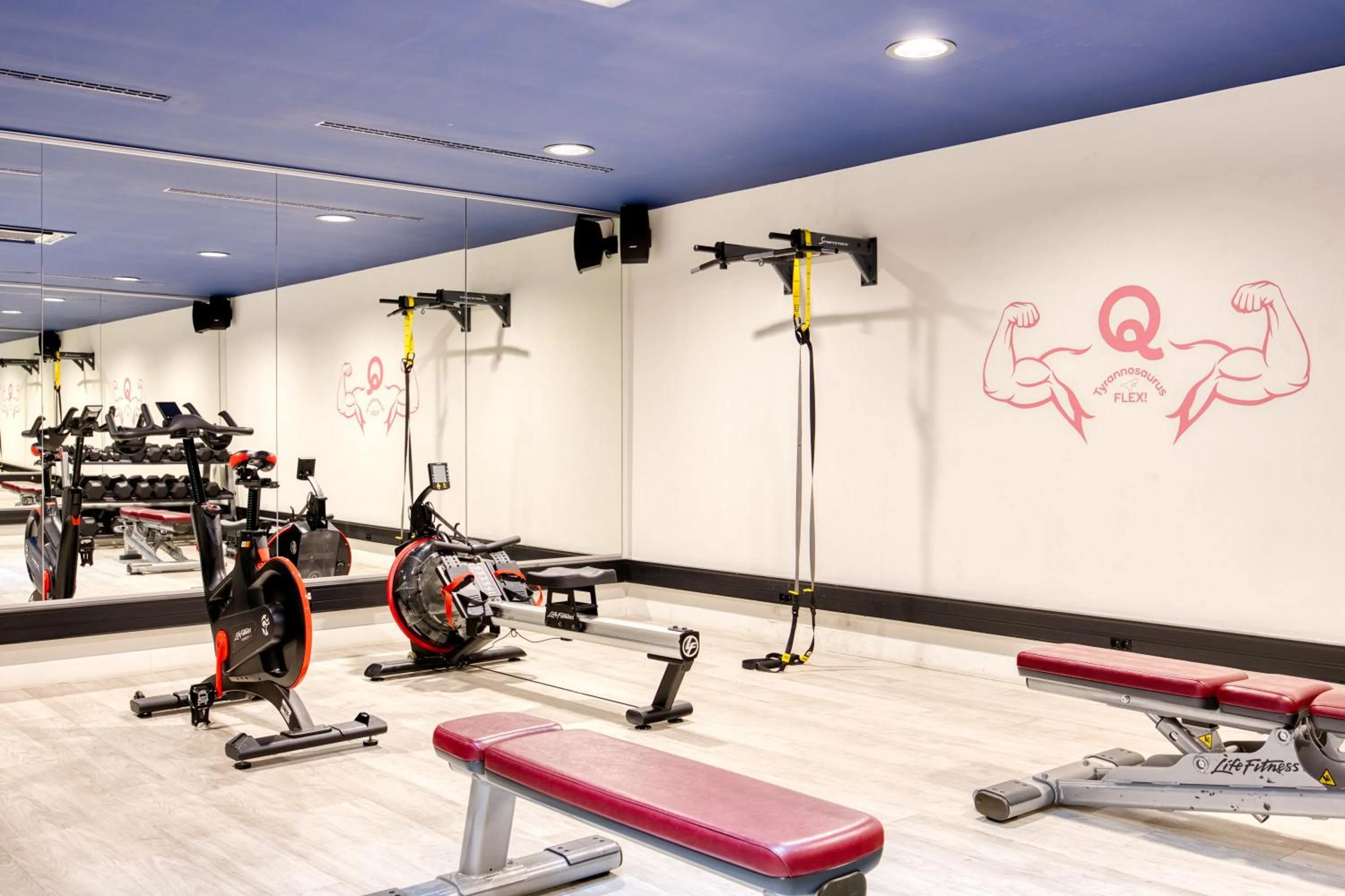 Fitness centre/facilities in B&B HOTEL Brussels Centre Louise