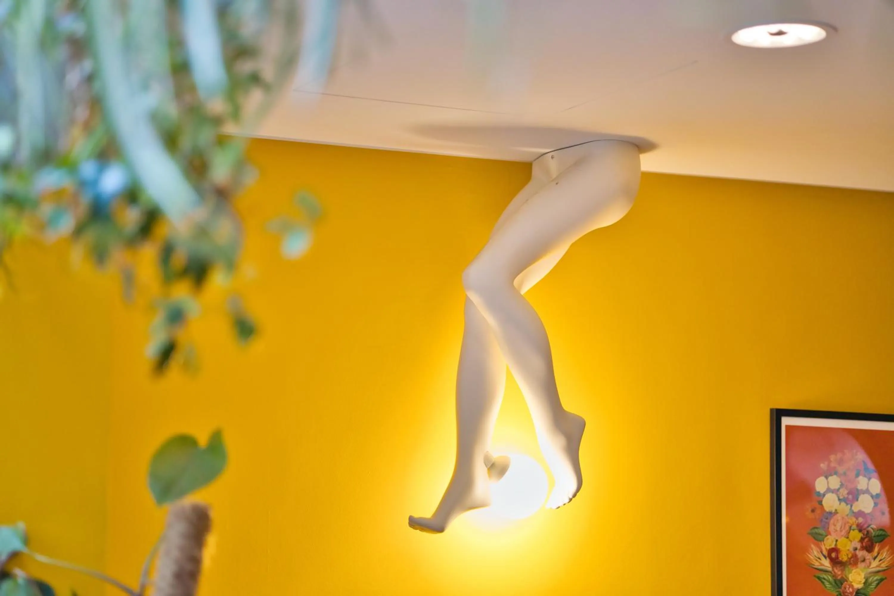 Decorative detail in B&B HOTEL Brussels Centre Louise