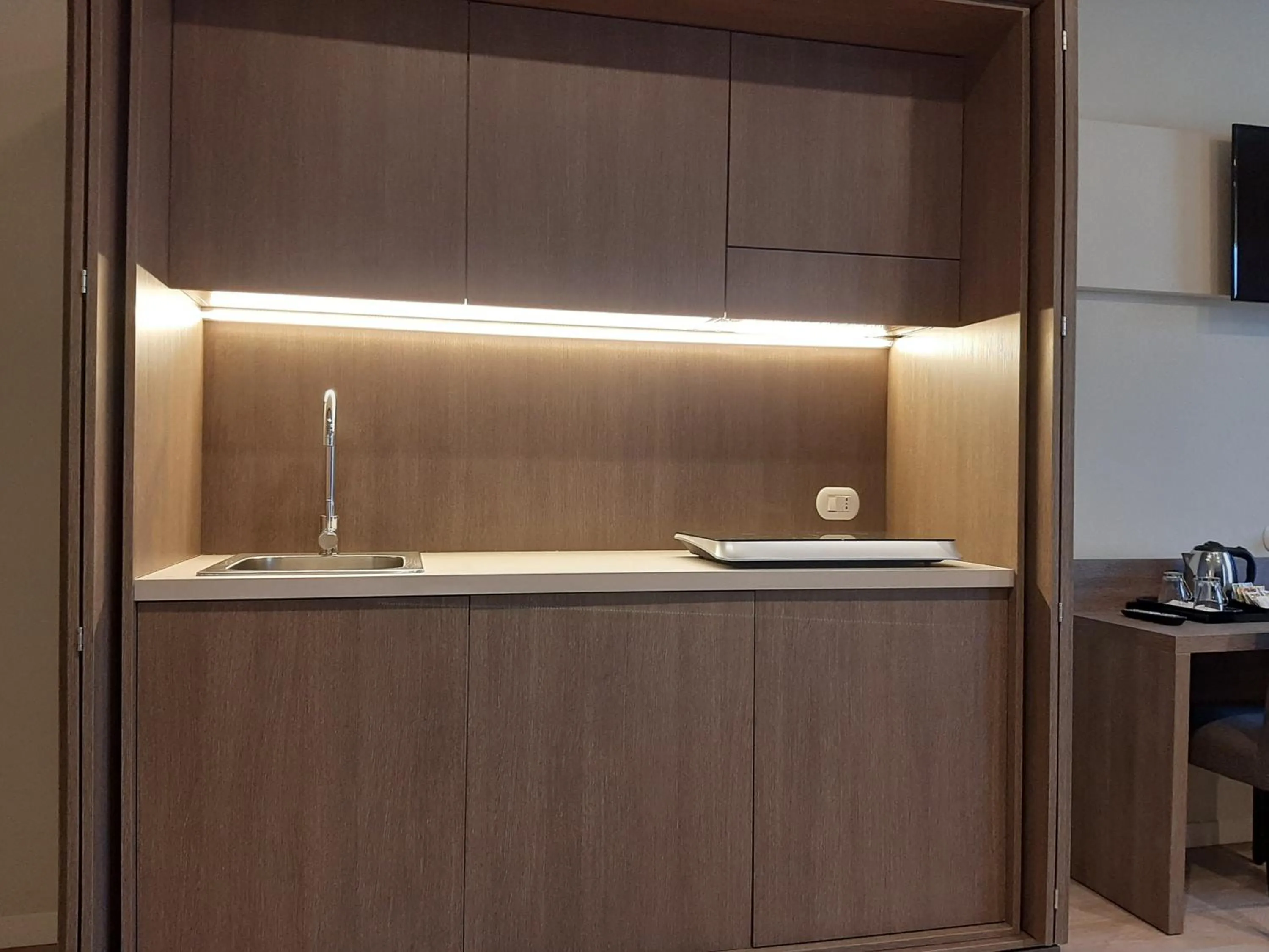 Kitchen or kitchenette in Al-Colle