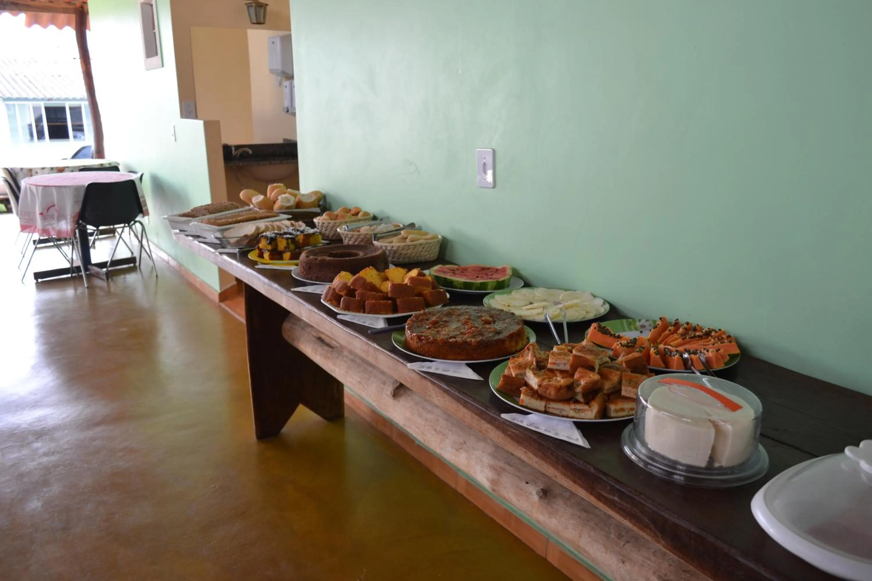 Food in Pousada dos Guias
