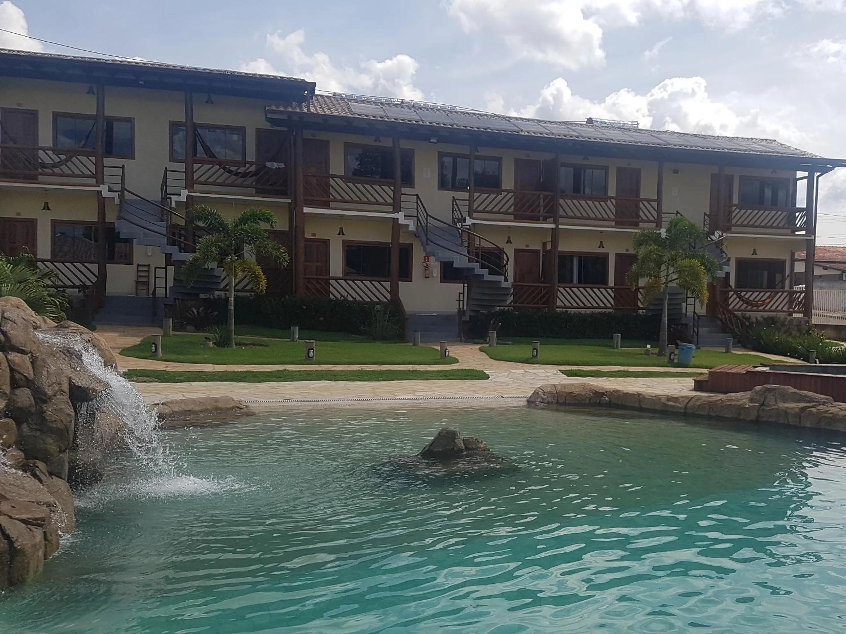 Swimming pool in Pousada dos Guias