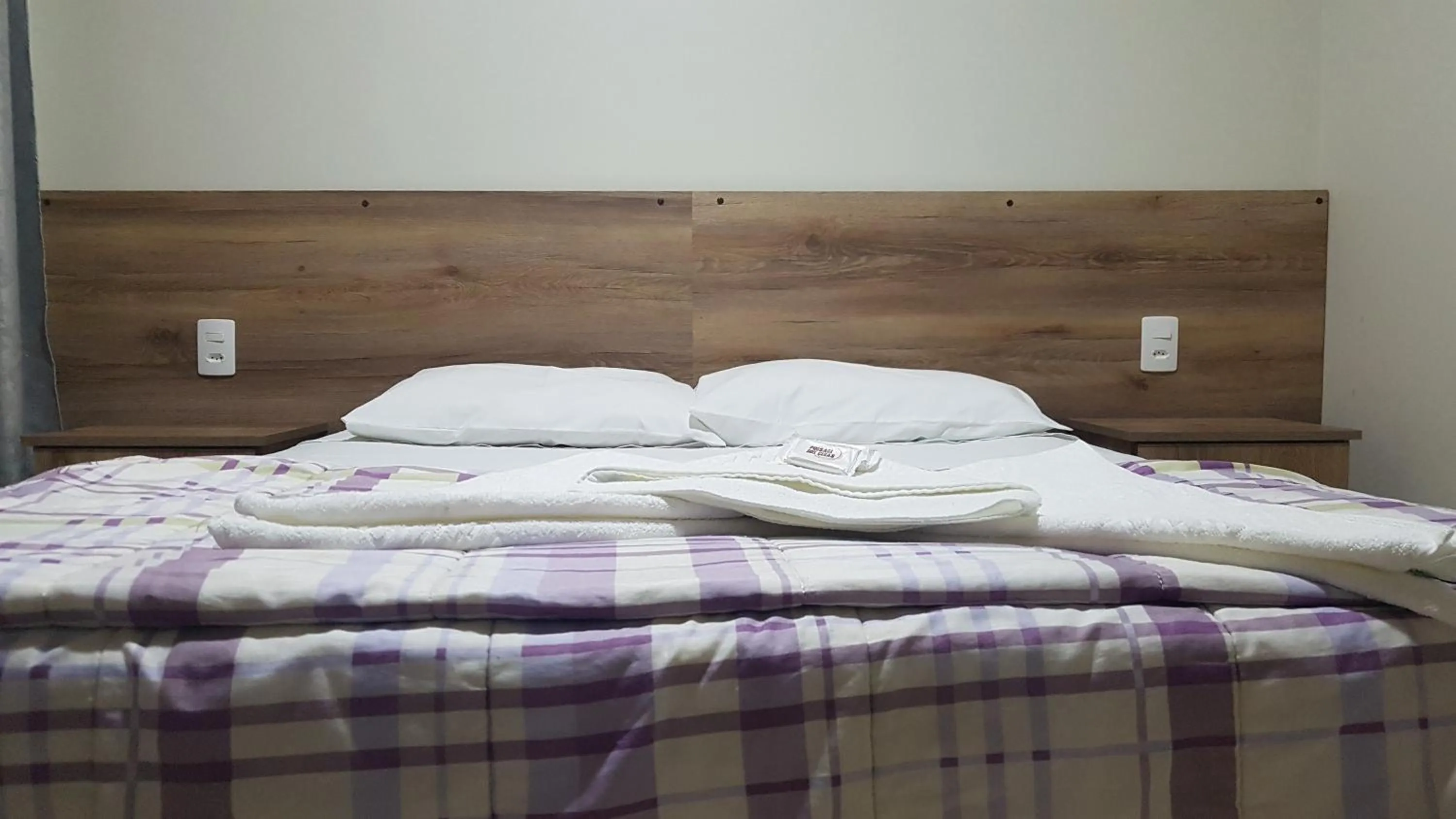 Bed in Pousada dos Guias