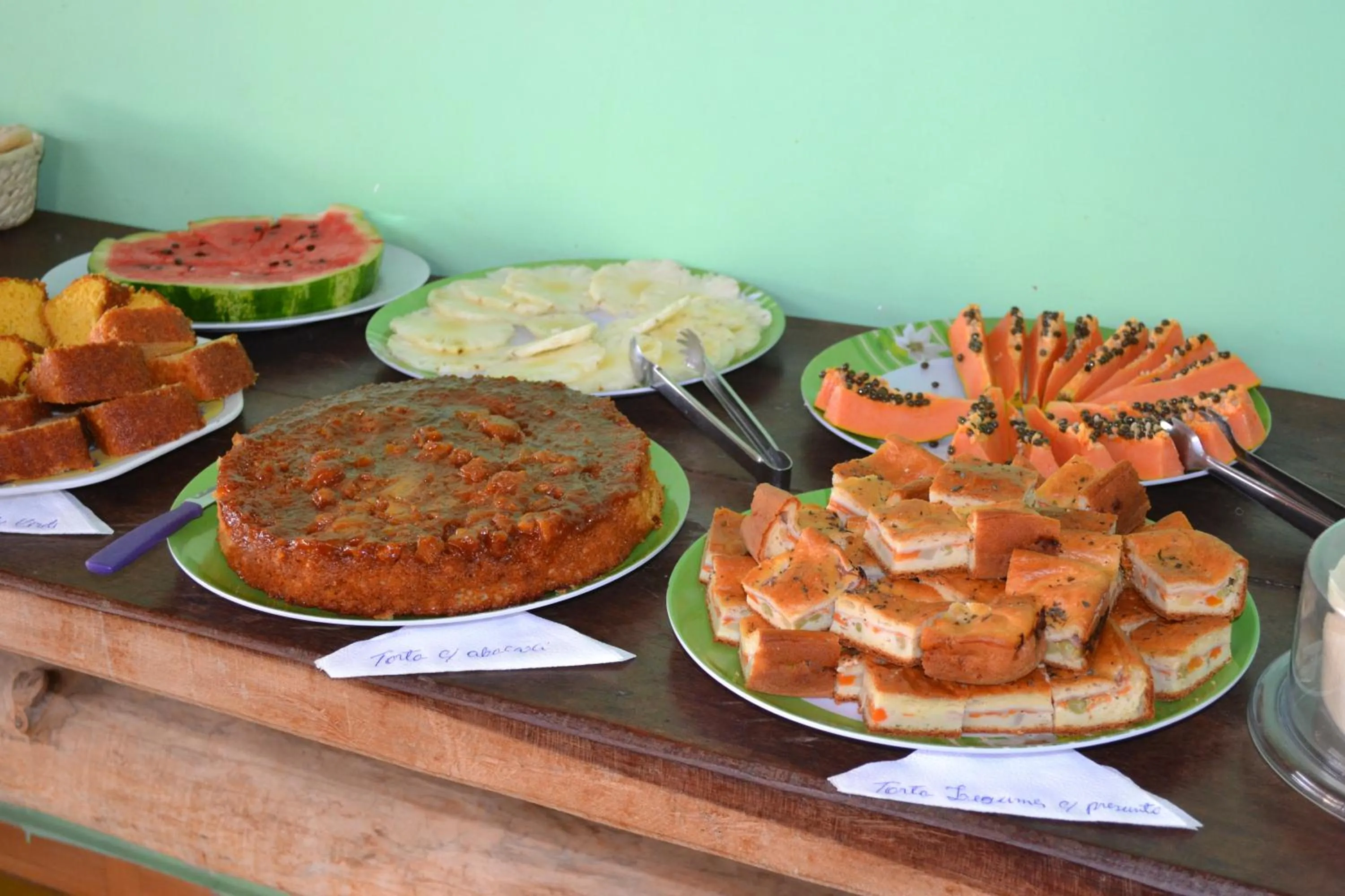 Food in Pousada dos Guias