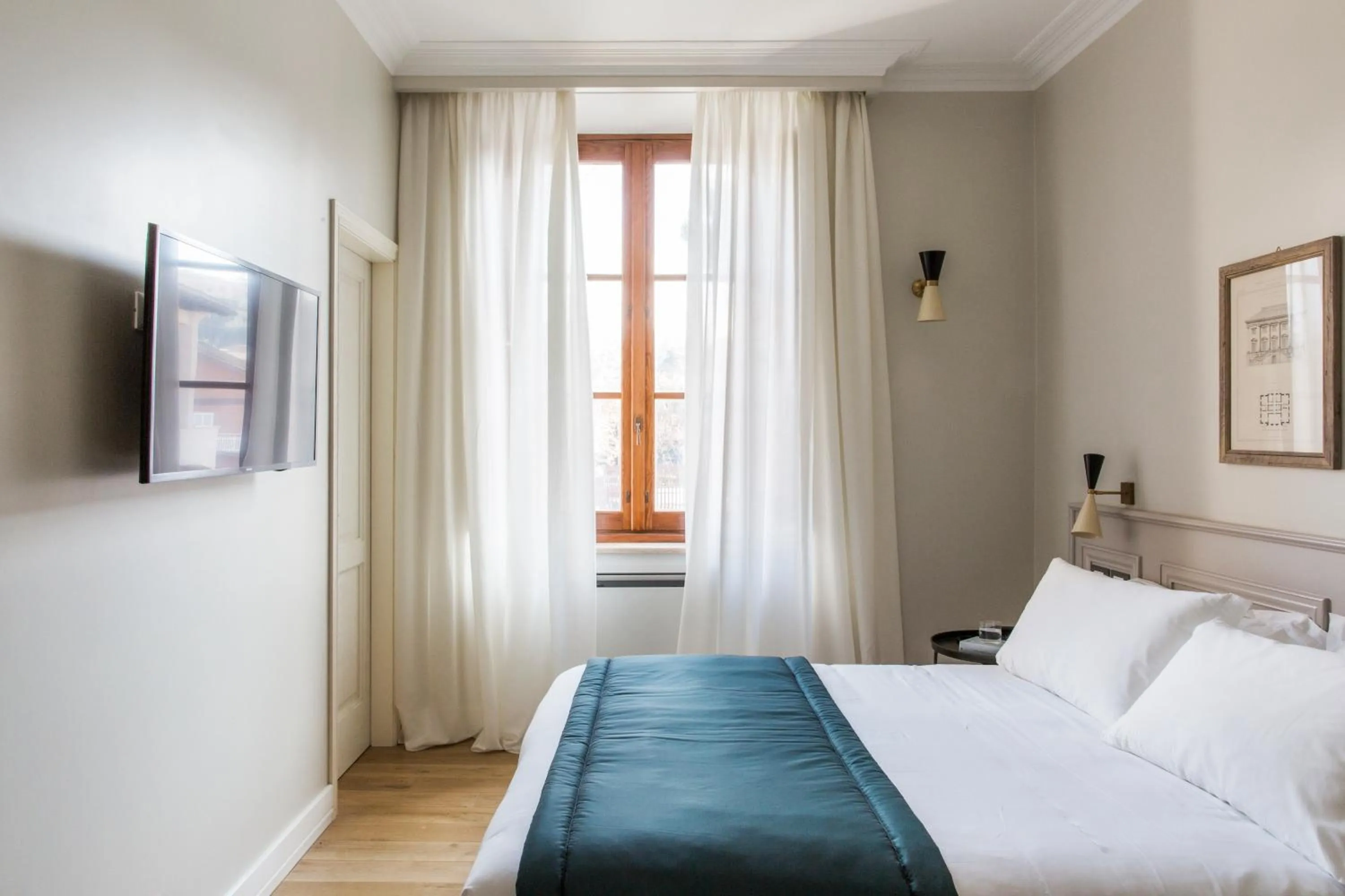 Bed in Favilla Hotel di Charme