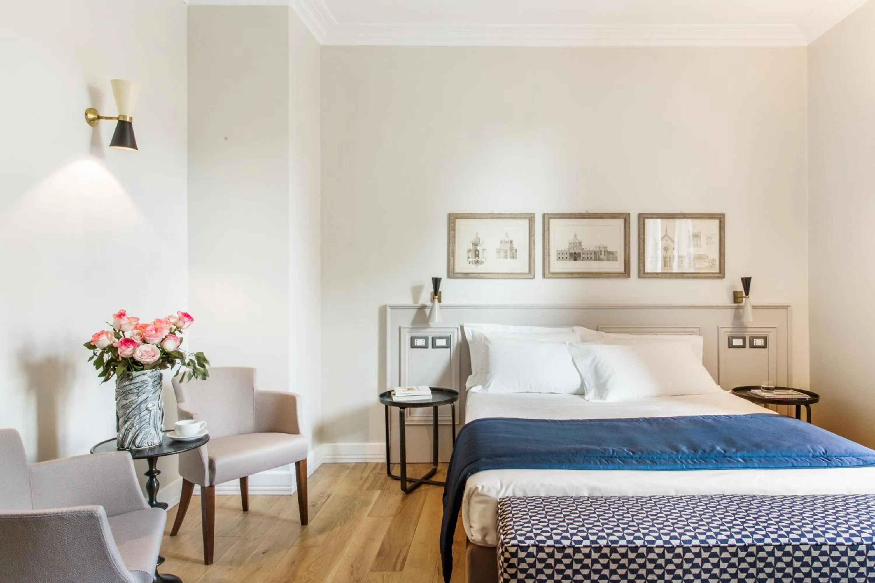 Bed in Favilla Hotel di Charme