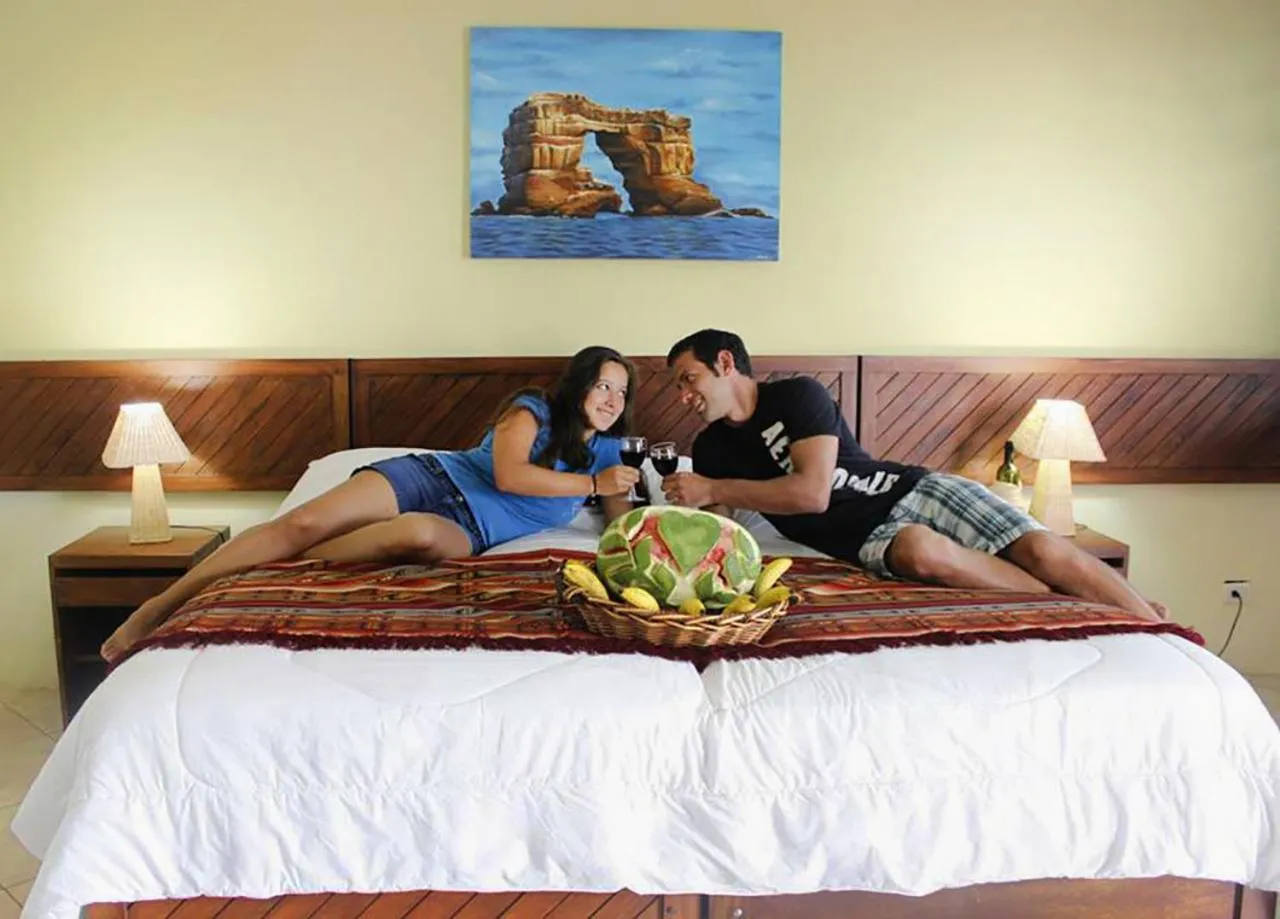 People, Bed in Arena Blanca Eco Hotel